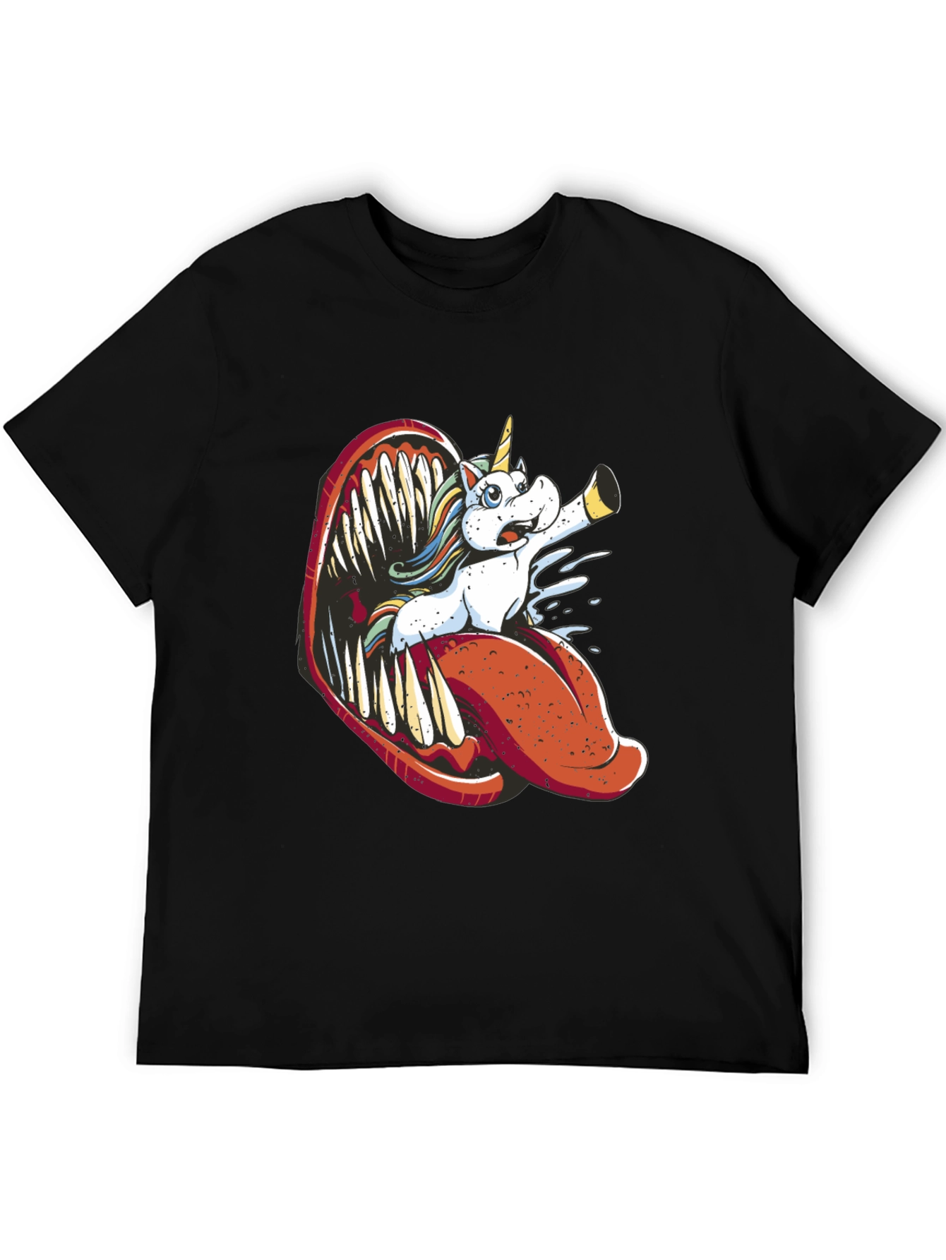 Unicorn Monster Tongue Graphic Tee