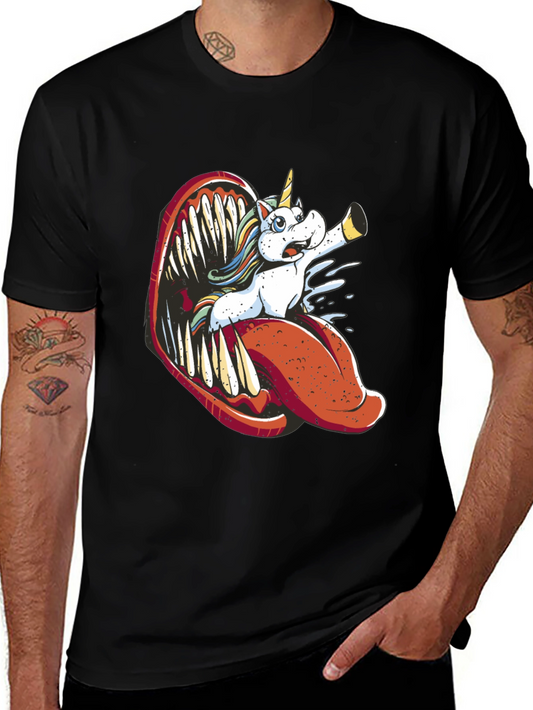 Unicorn Monster Tongue Graphic Tee