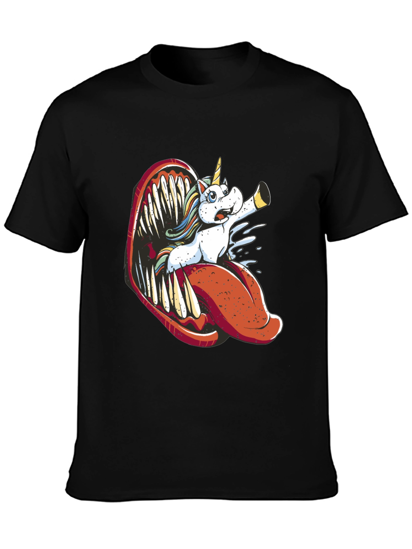 Unicorn Monster Tongue Graphic Tee