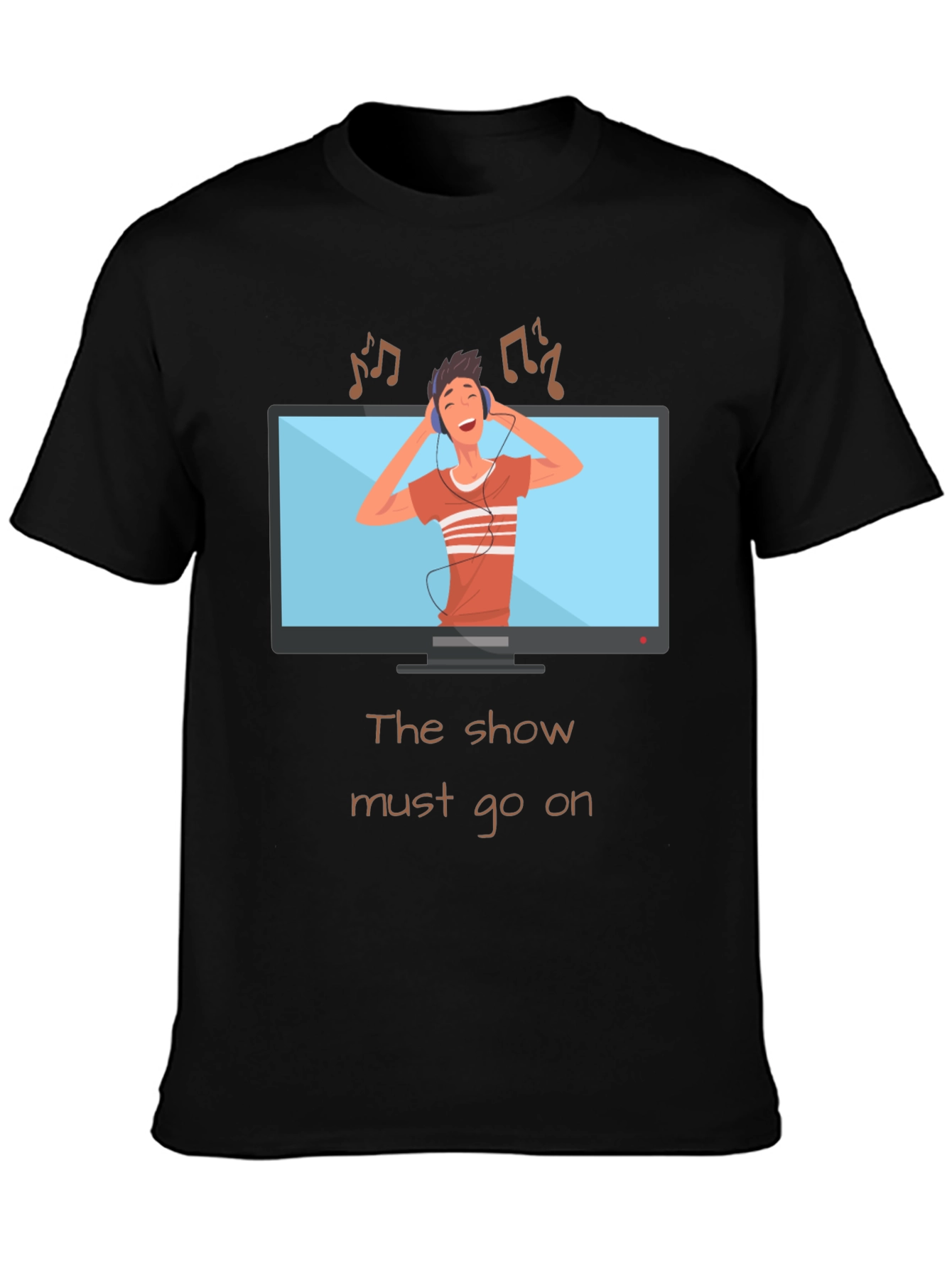 The Show Must Go On Graphic Tee
