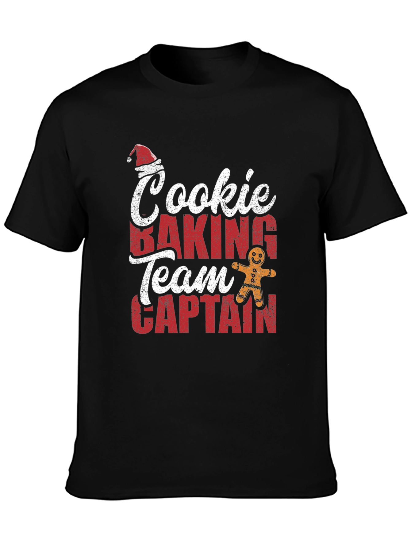 Cookie Baking Team Captain Christmas Graphic Tee
