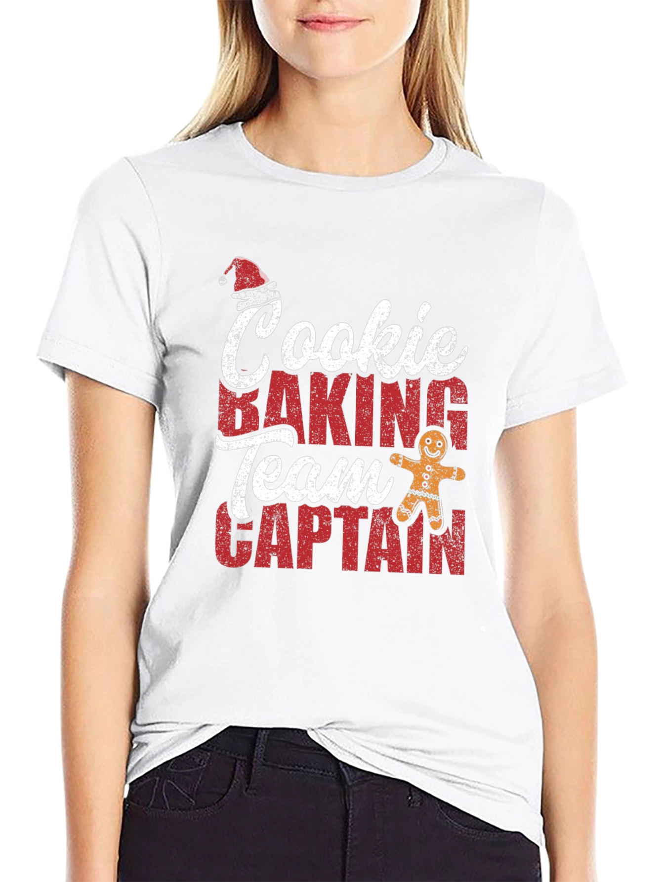 Cookie Baking Team Captain Christmas Graphic Tee