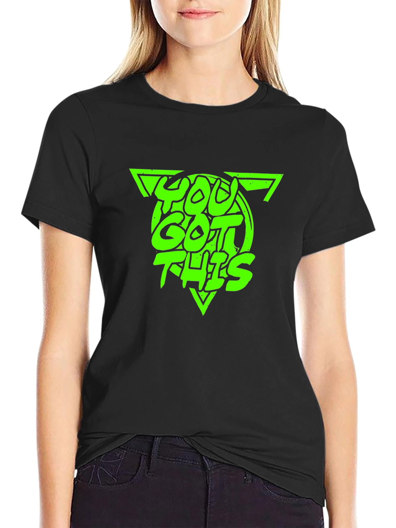 You Got This Graphic Tee - Black