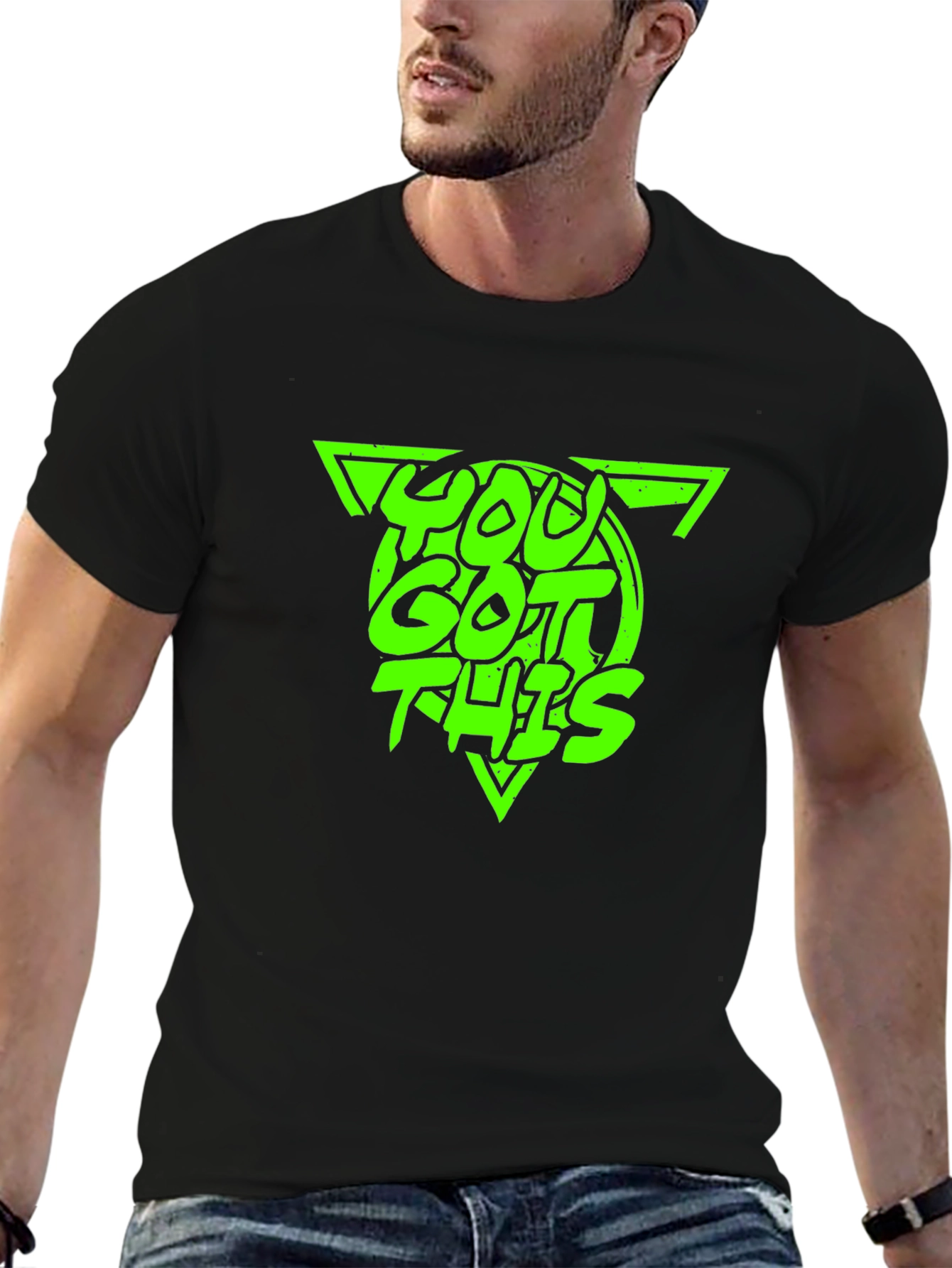 You Got This Graphic Tee - Black