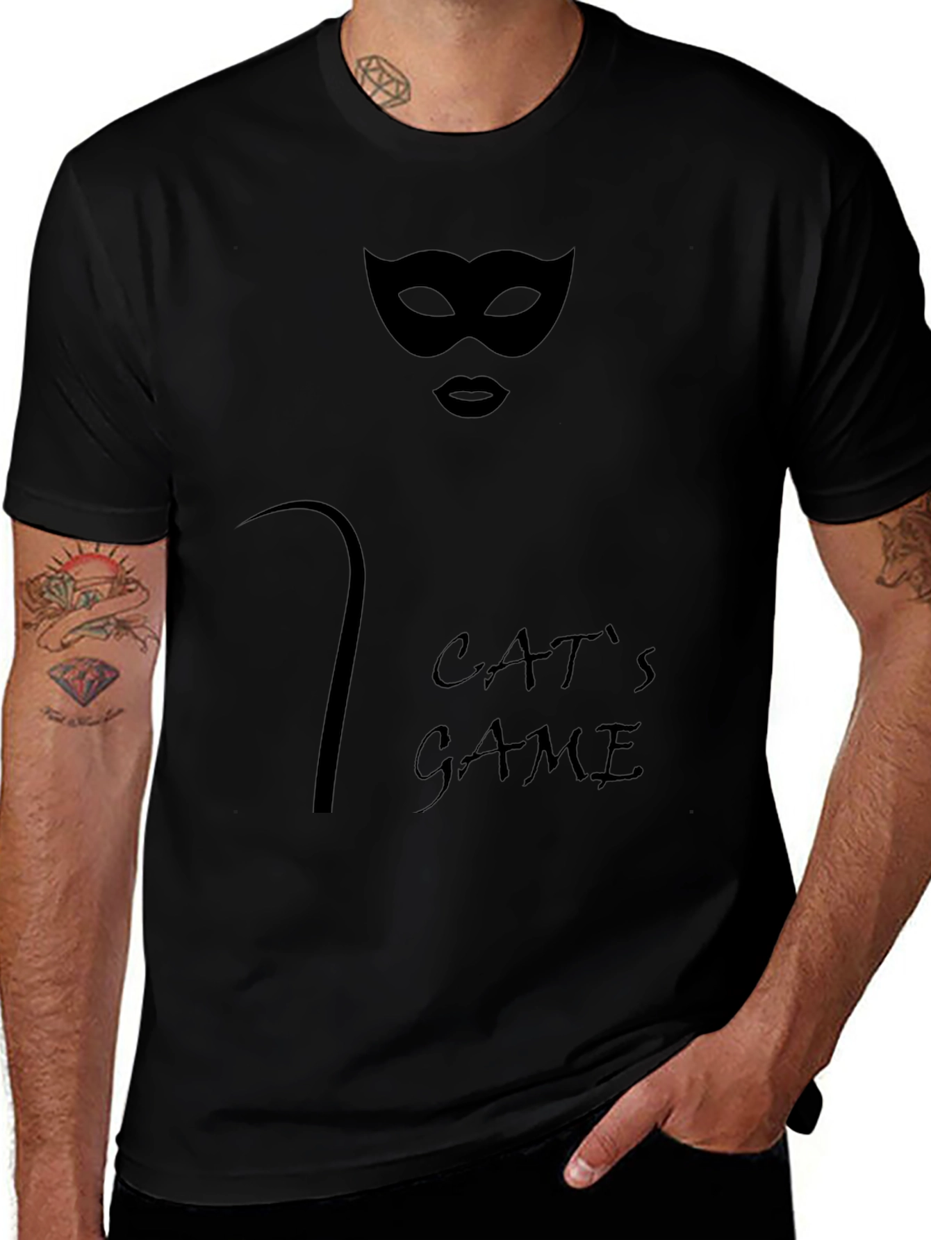 Cats Game T-Shirt - Mystery & Style