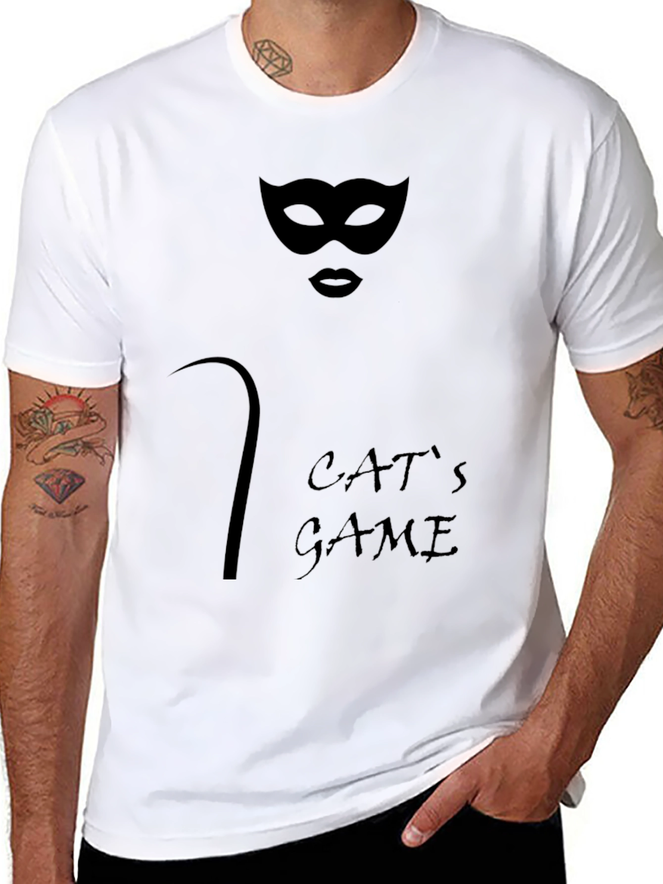 Cats Game T-Shirt - Mystery & Style