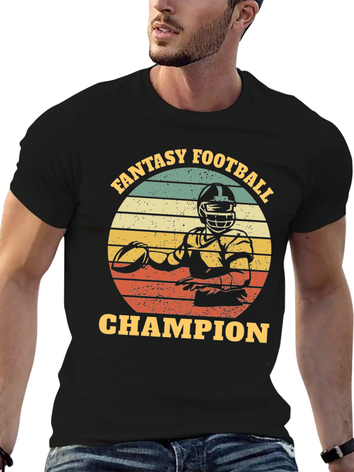 Fantasy Football Champion Graphic T-Shirt