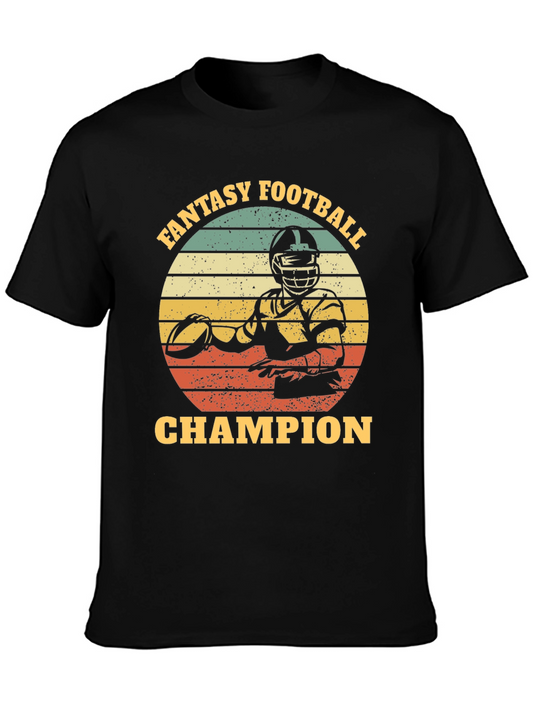 Fantasy Football Champion Graphic T-Shirt