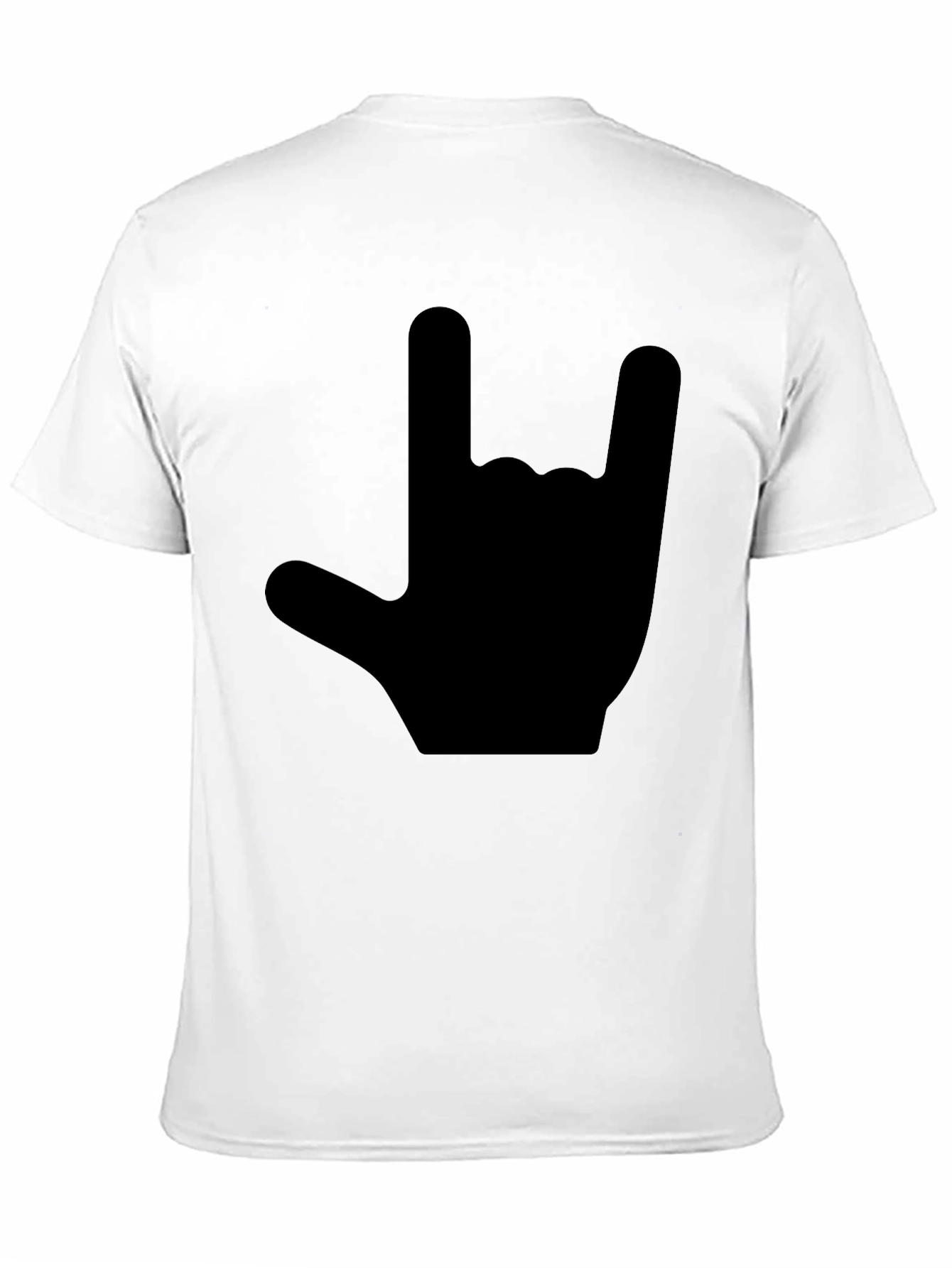 Rock On! Classic Black Graphic T-Shirt