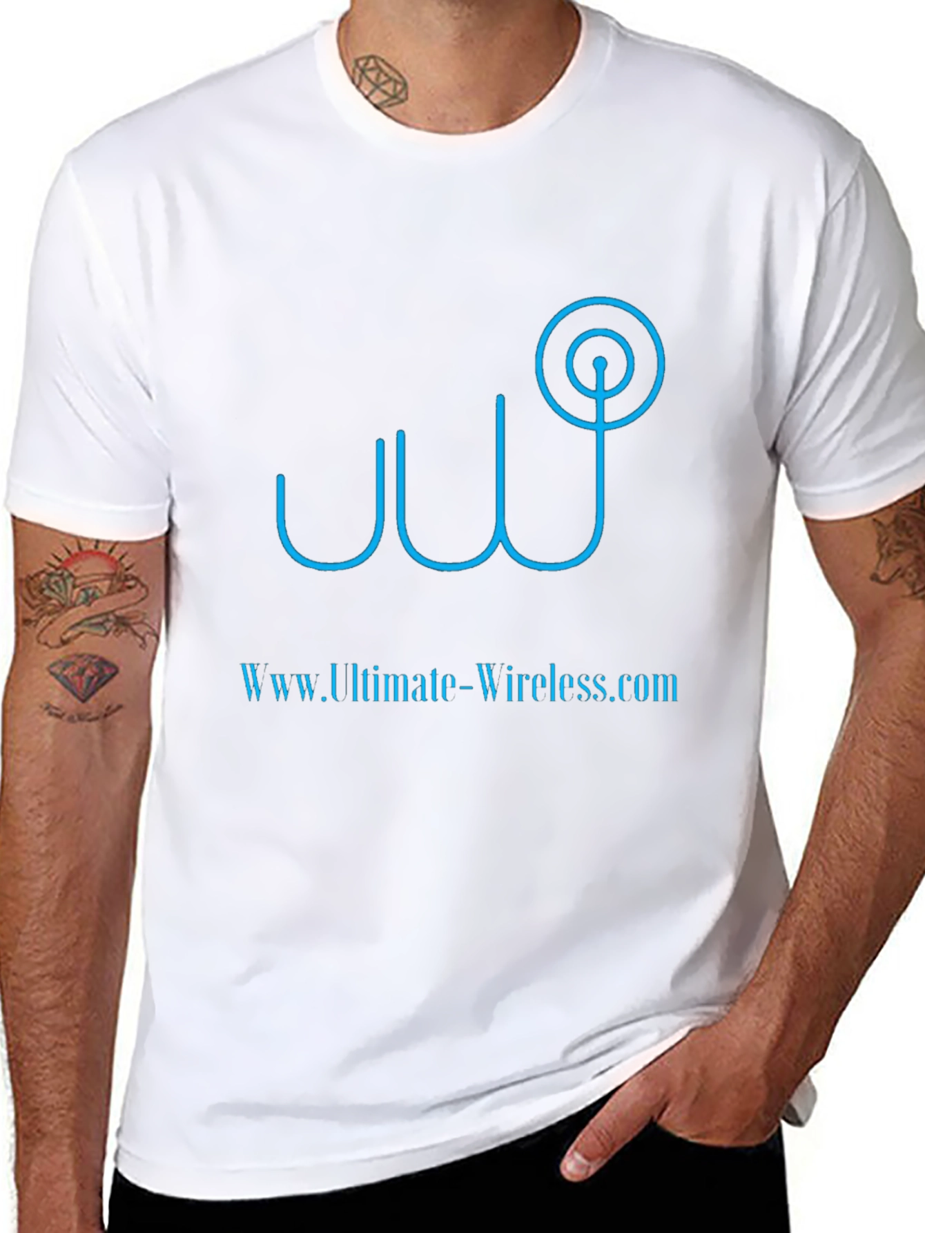 Ultimate Wireless Black T-Shirt