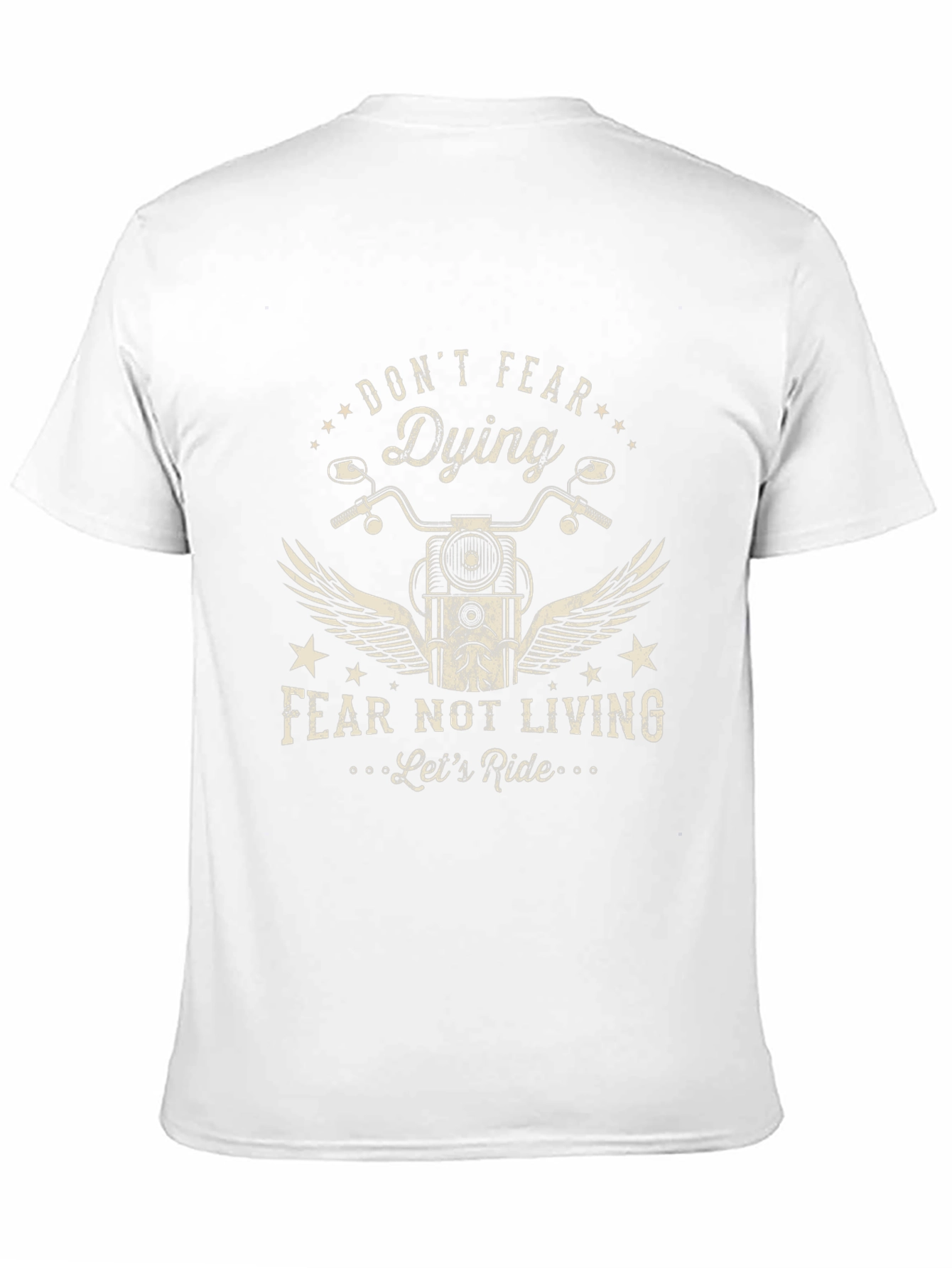 Dont Fear Dying - Lets Ride Graphic Tee