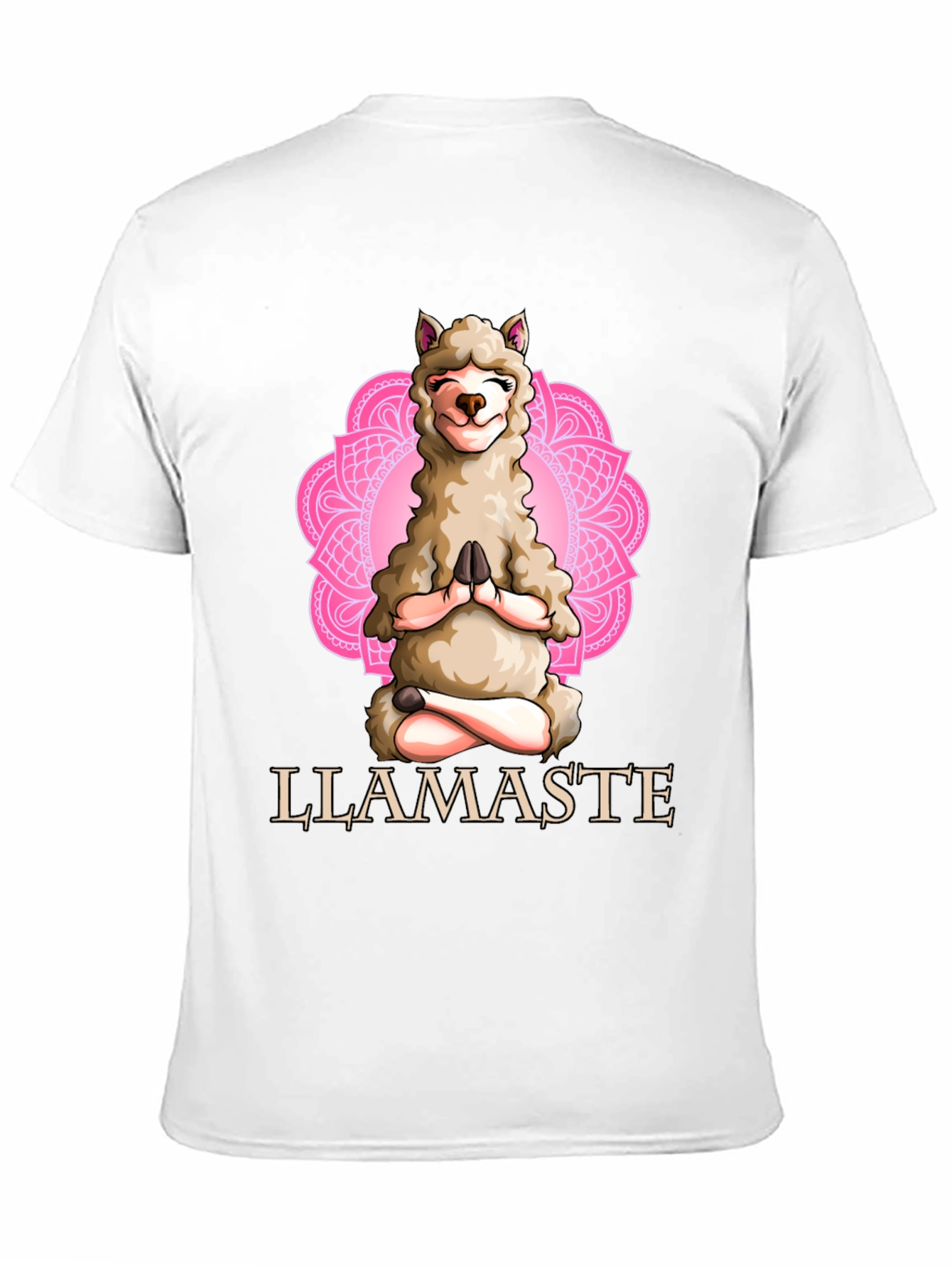 Llamaste Yoga Black T-Shirt