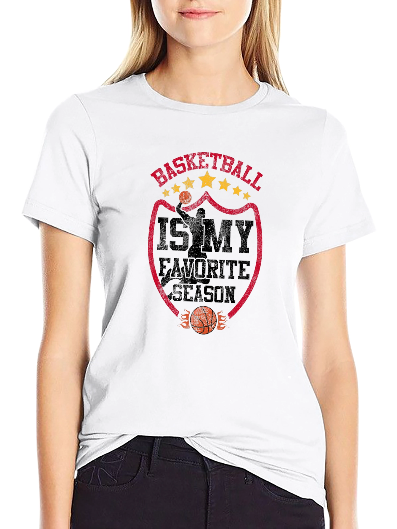 Basketball is My Favorite Season Graphic Tee