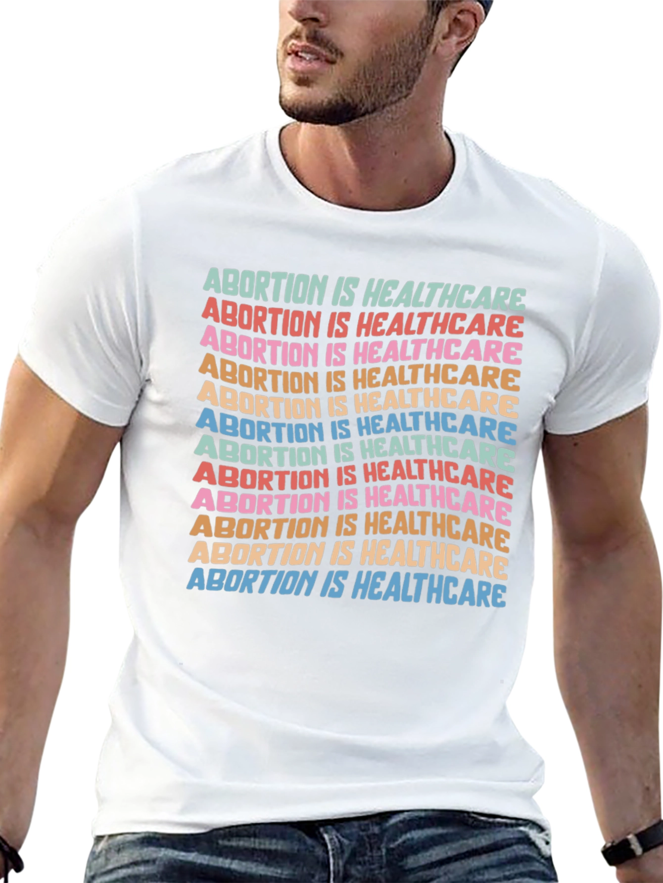 Abortion is Healthcare Graphic Tee - Pro Choice