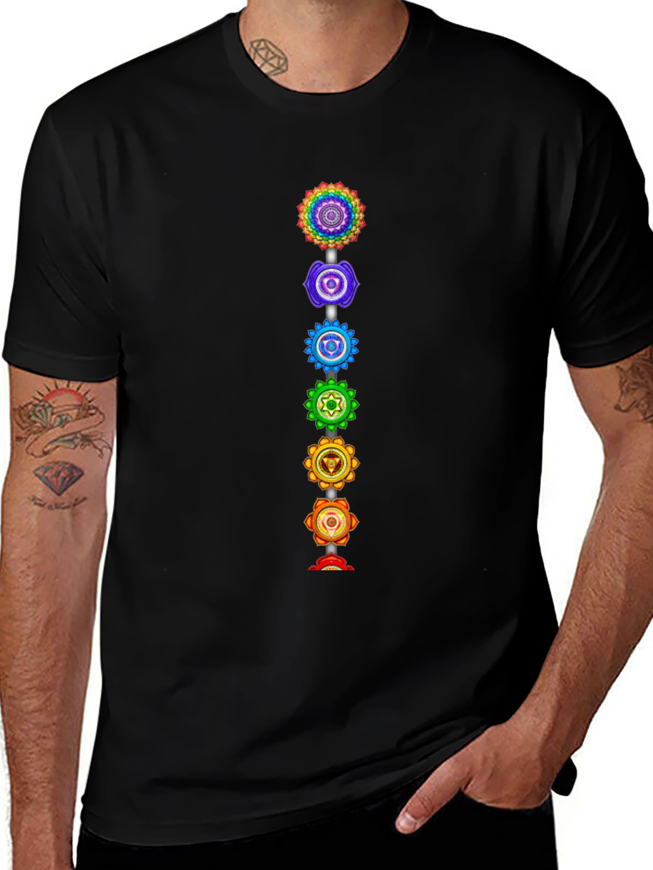 Chakra T-Shirt - Seven Chakras
