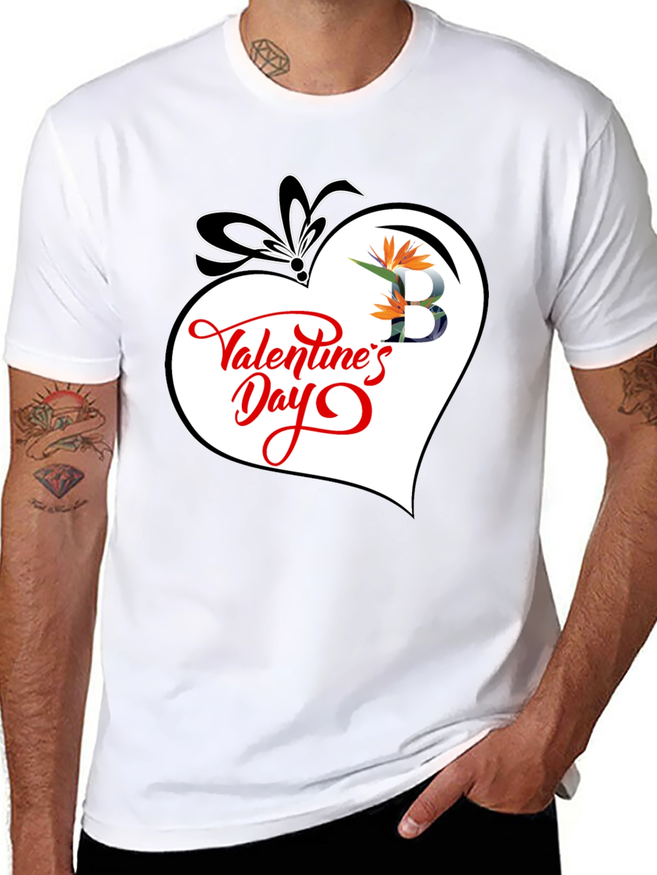 Valentines Day Heart Gift T-Shirt