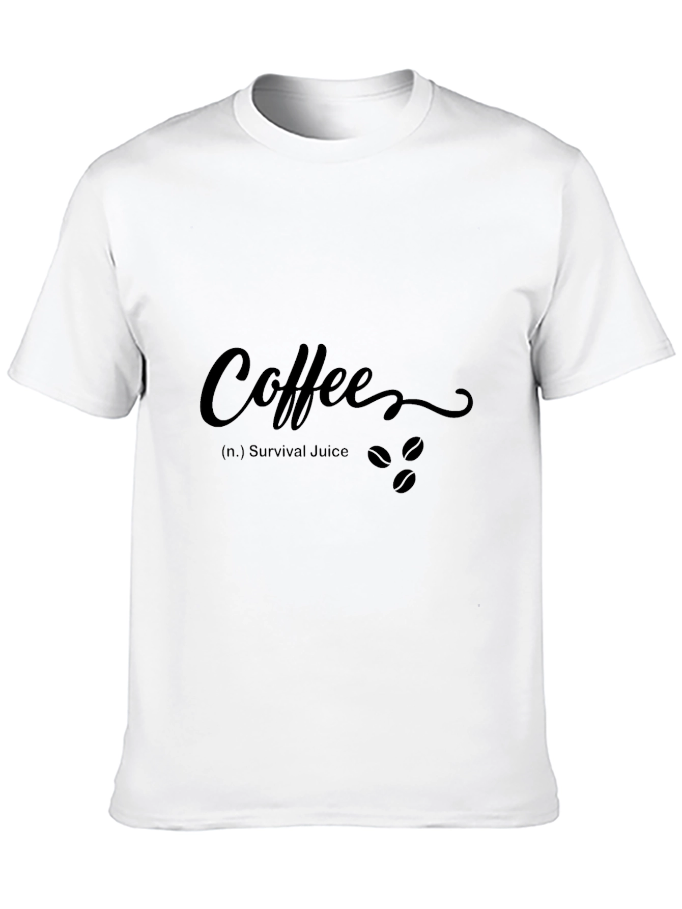 Coffee Survival Juice Black T-Shirt