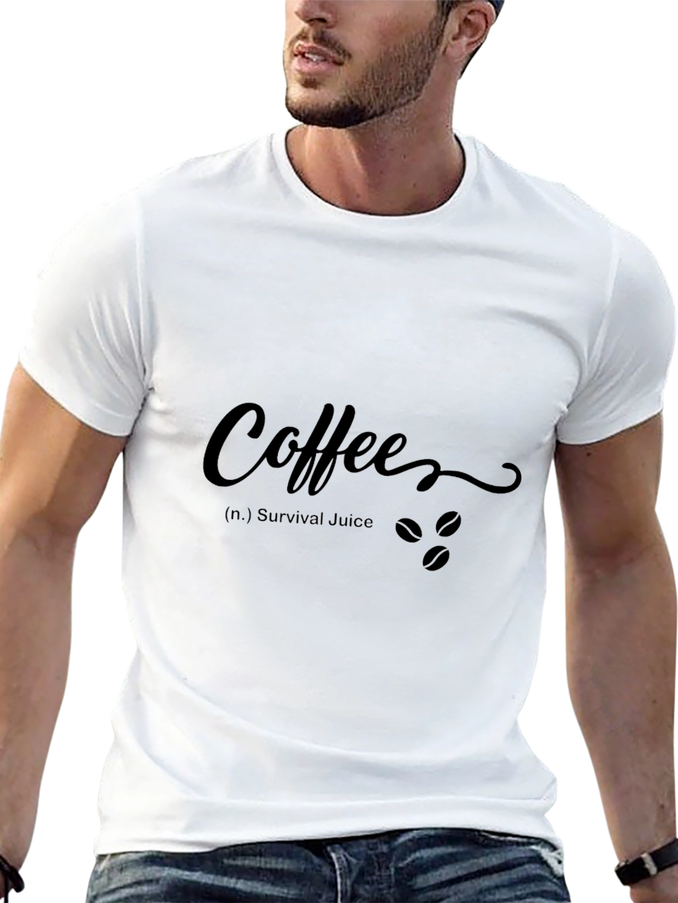 Coffee Survival Juice Black T-Shirt