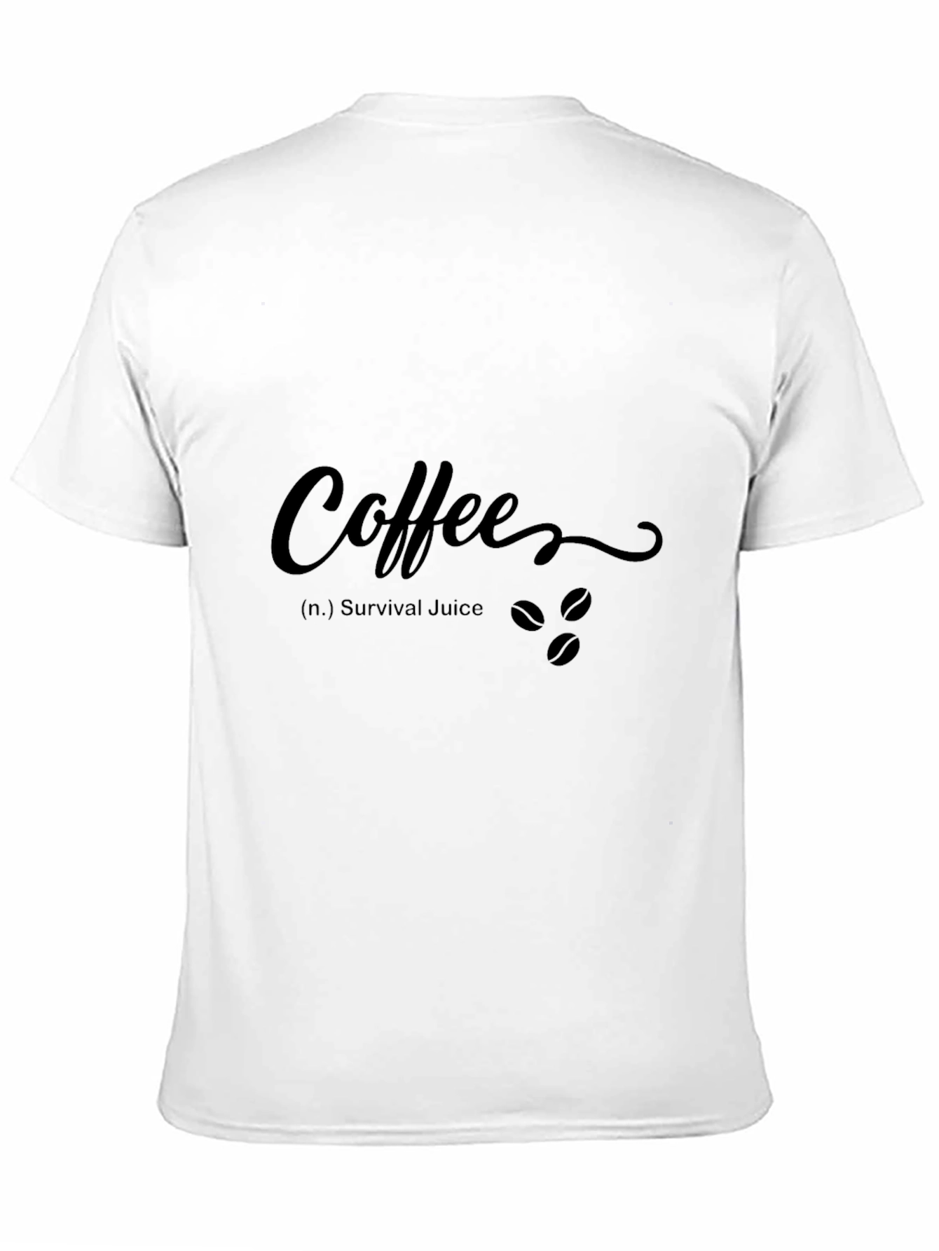 Coffee Survival Juice Black T-Shirt