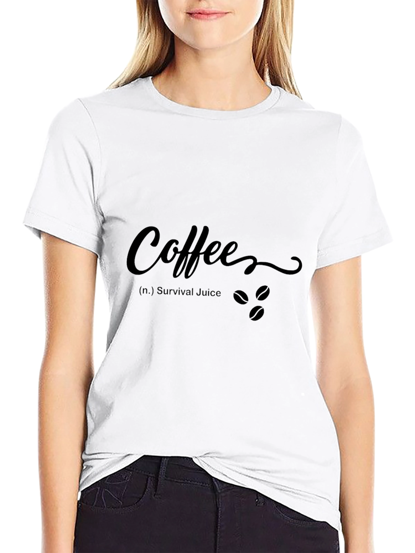 Coffee Survival Juice Black T-Shirt