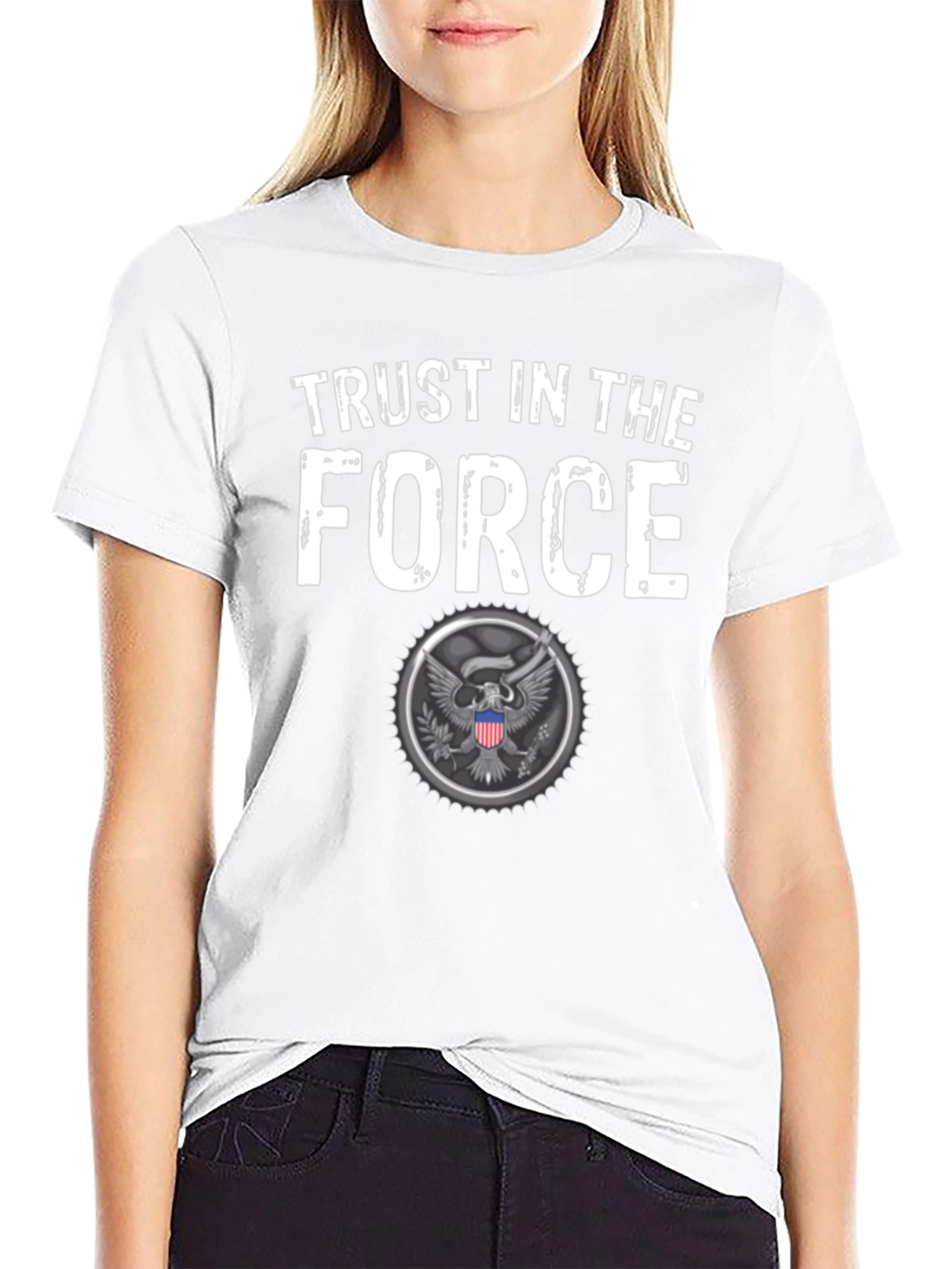 Trust in the Force Graphic T-Shirt - Black