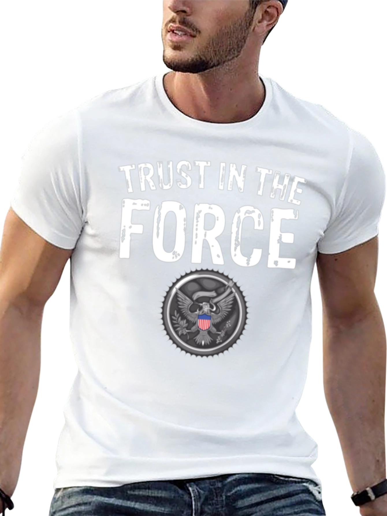 Trust in the Force Graphic T-Shirt - Black