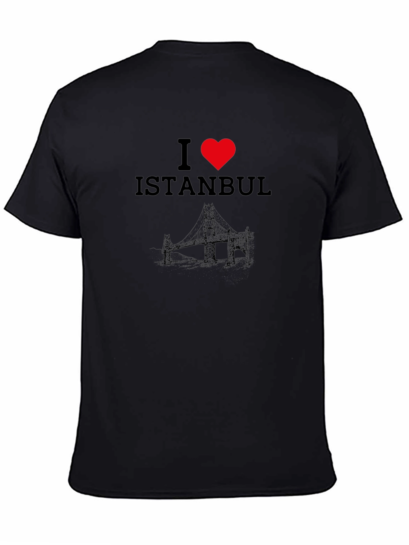 I Love Istanbul Black T-Shirt