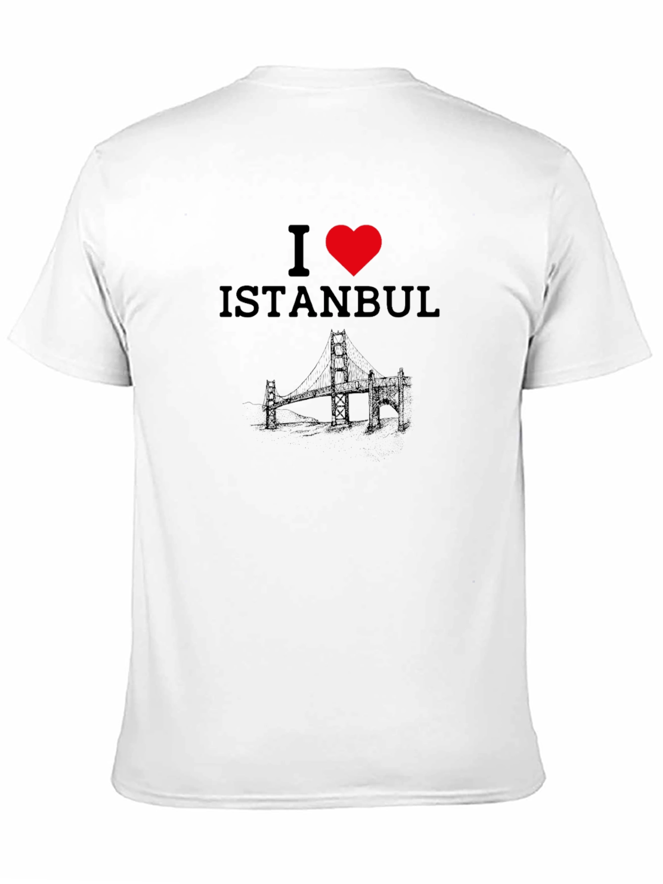 I Love Istanbul Black T-Shirt