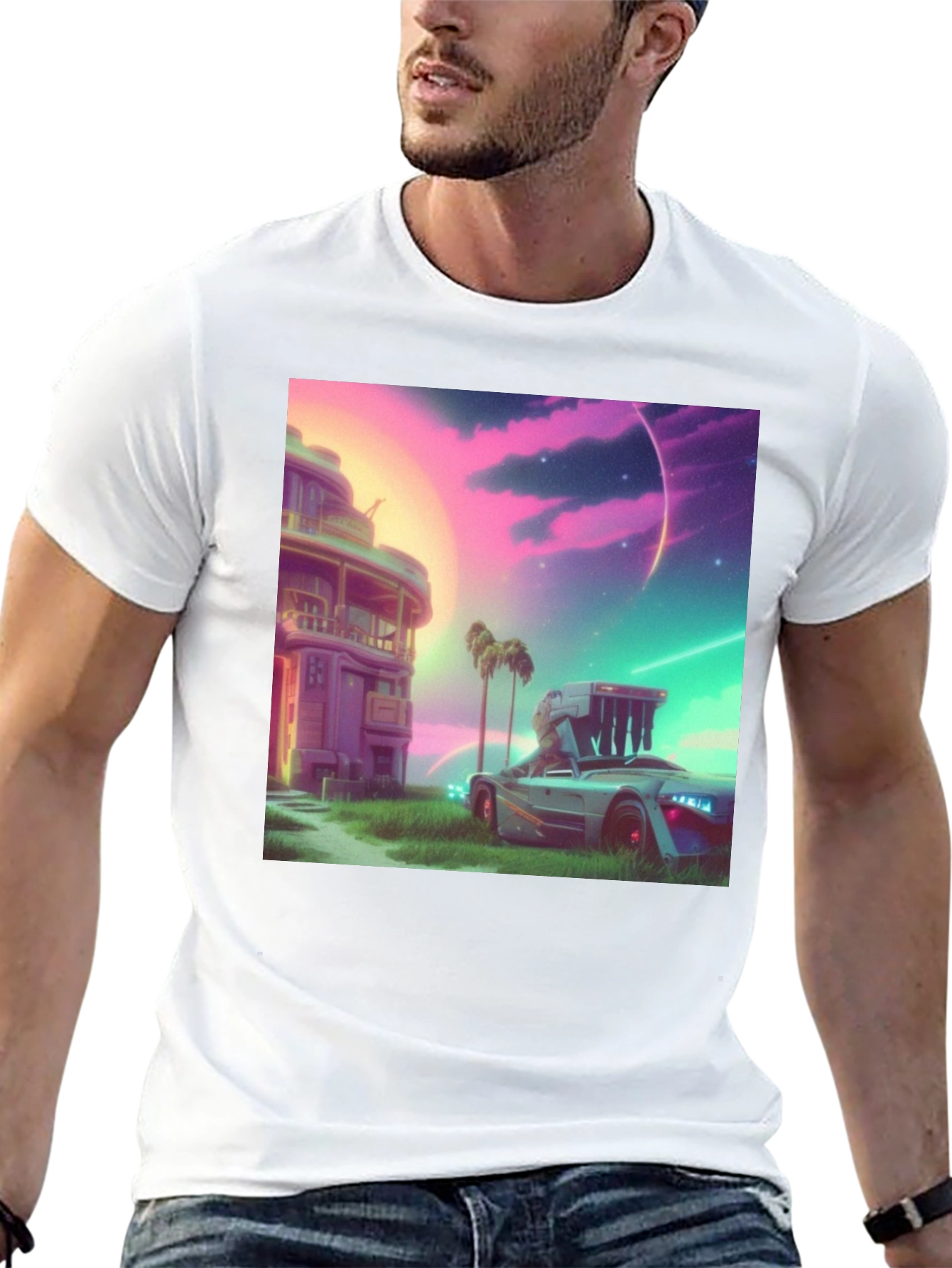 Retro Future T-Shirt - Vaporwave Design