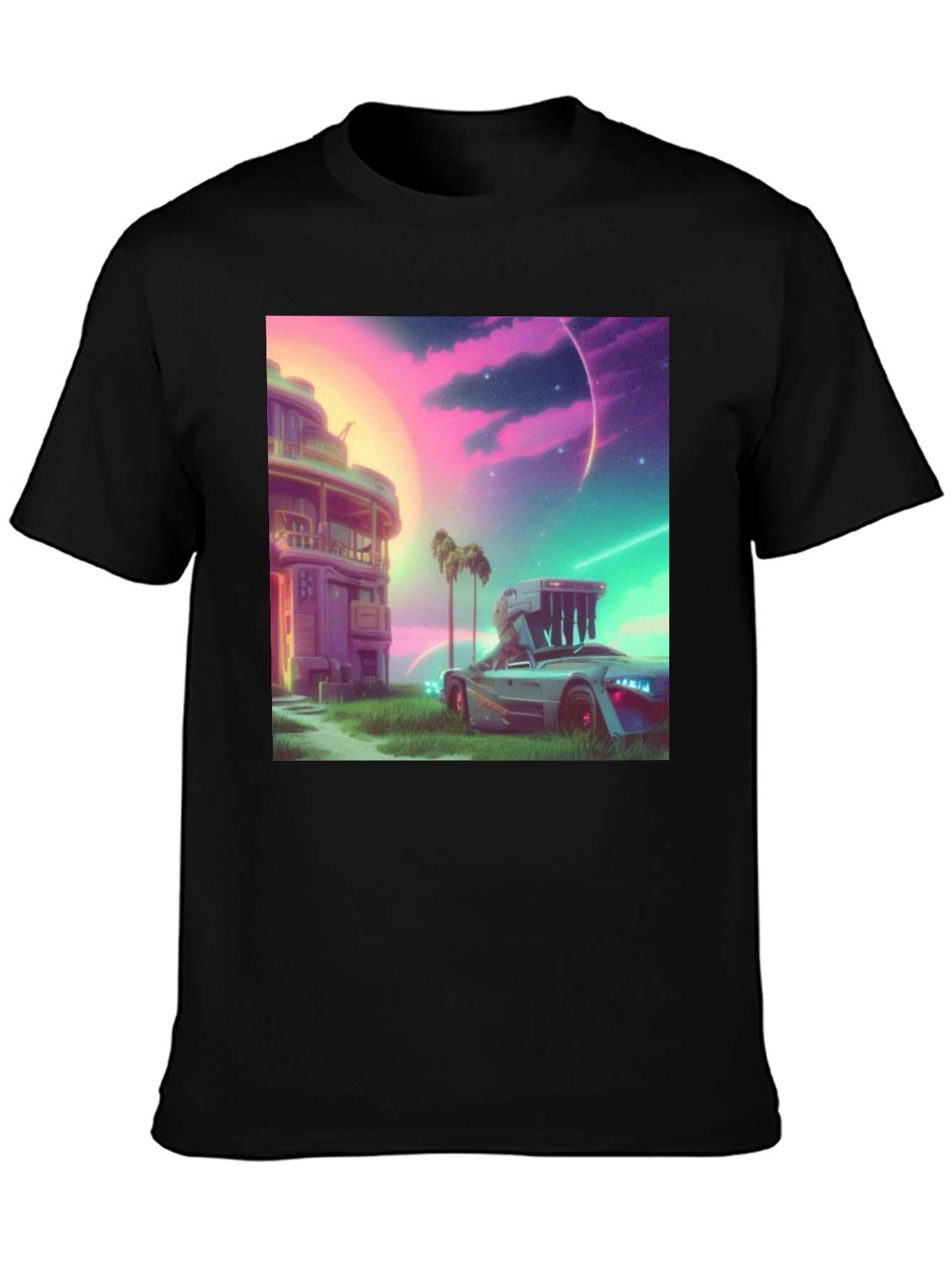 Retro Future T-Shirt - Vaporwave Design