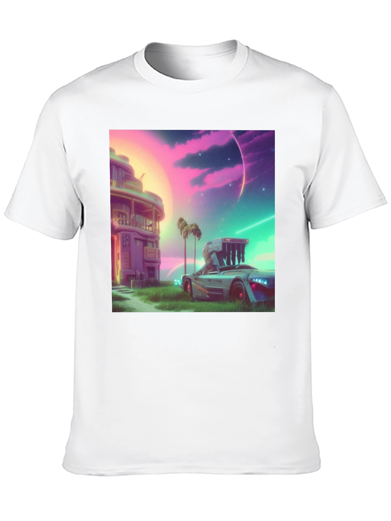 Retro Future T-Shirt - Vaporwave Design