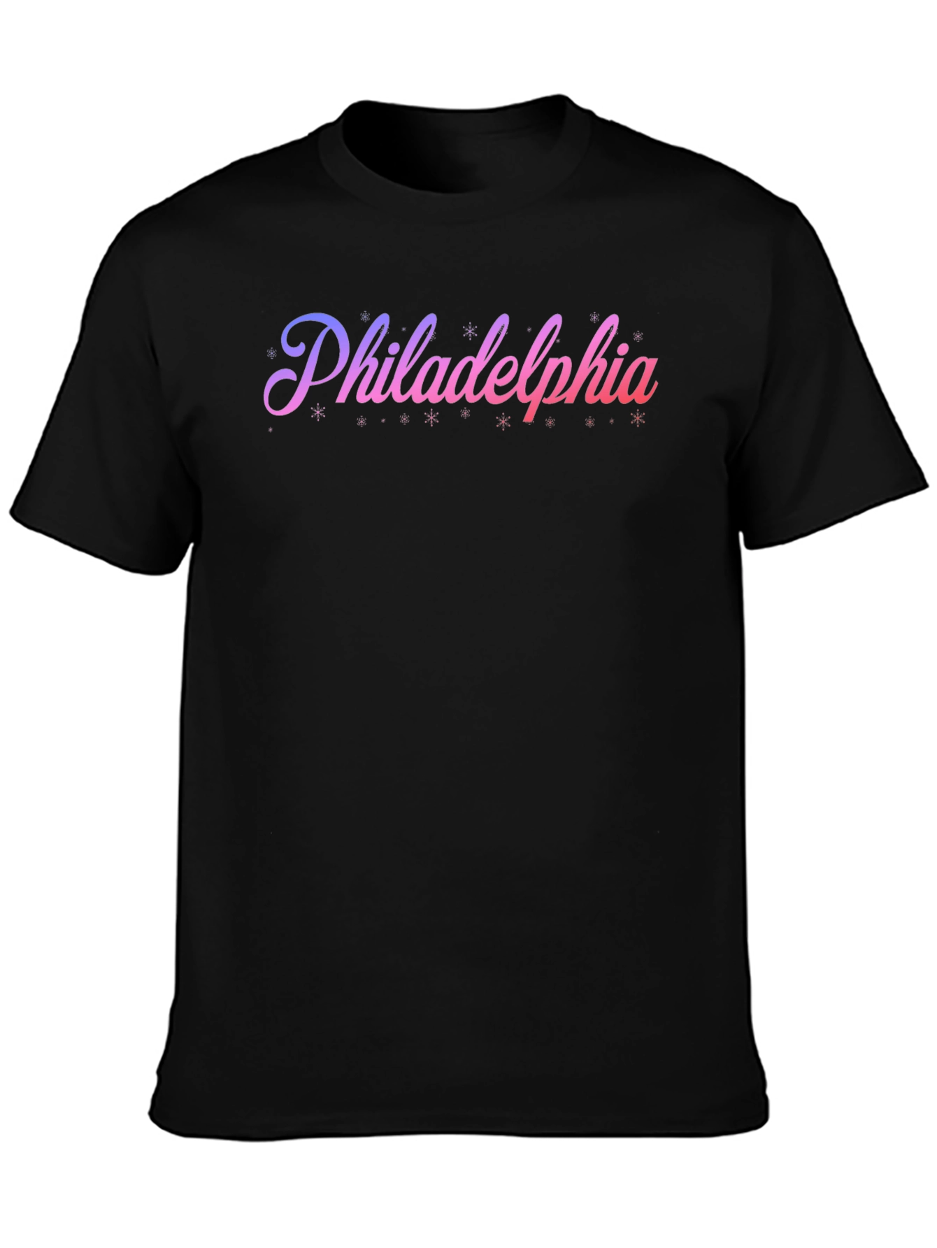 Philadelphia T-Shirt - Gradient Text Design