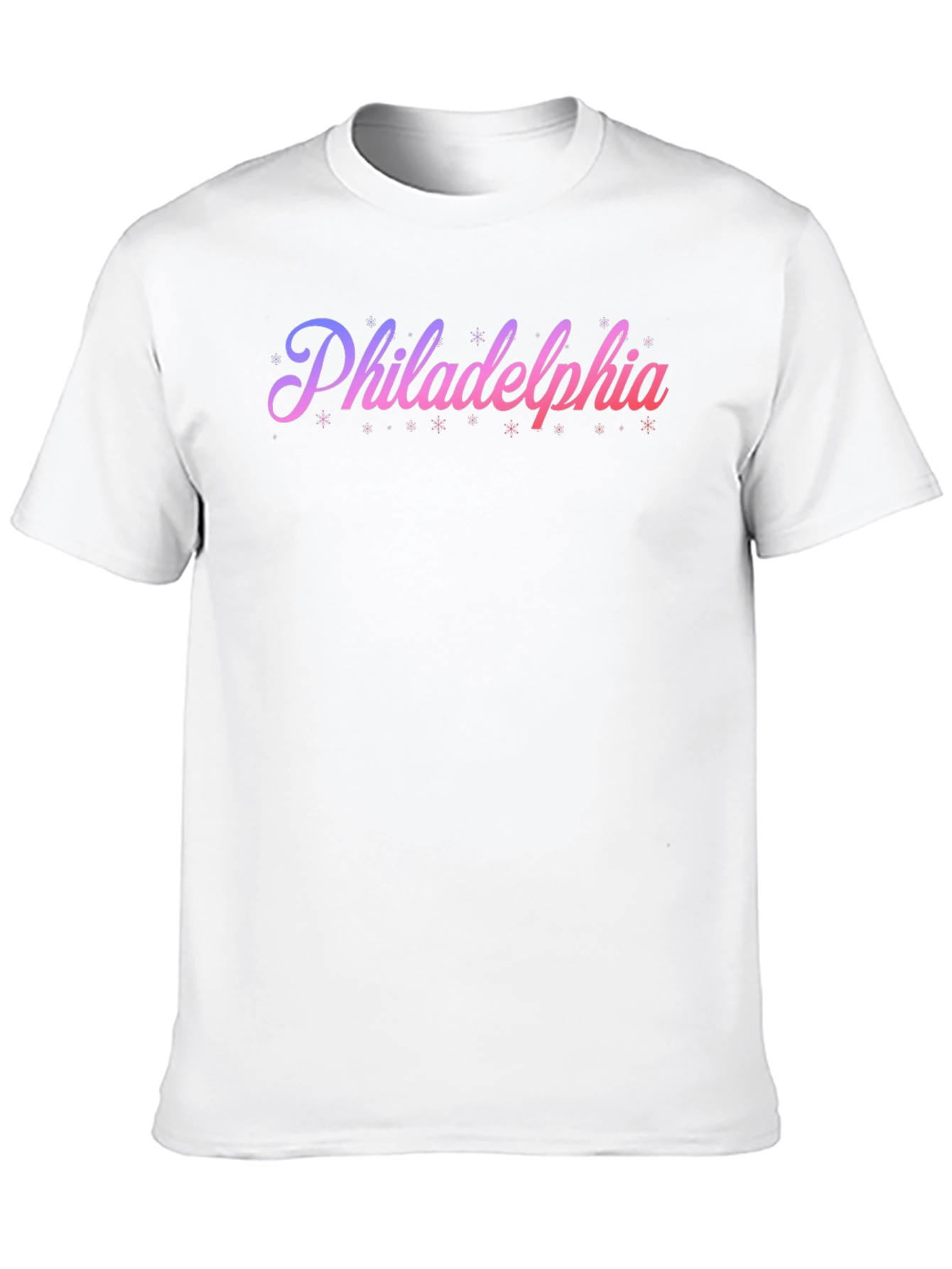 Philadelphia T-Shirt - Gradient Text Design