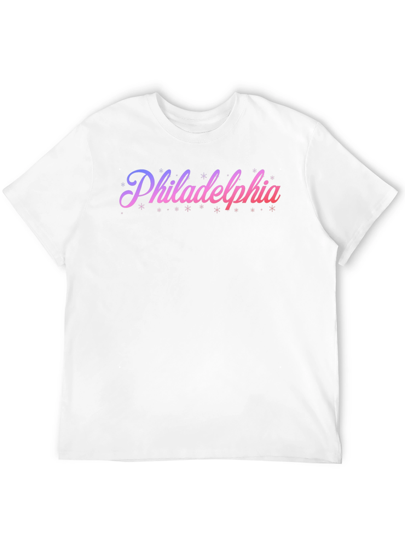 Philadelphia T-Shirt - Gradient Text Design