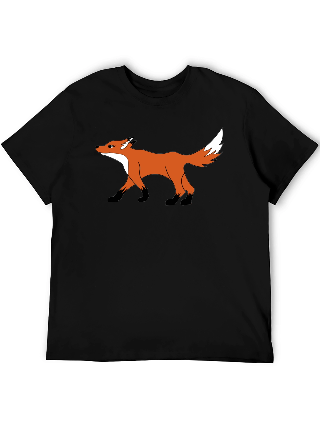 Fox Graphic Black T-Shirt