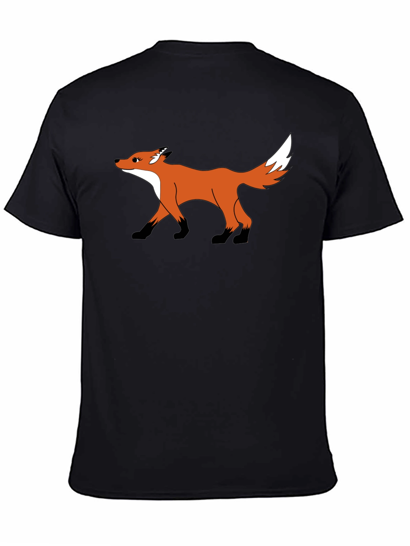 Fox Graphic Black T-Shirt