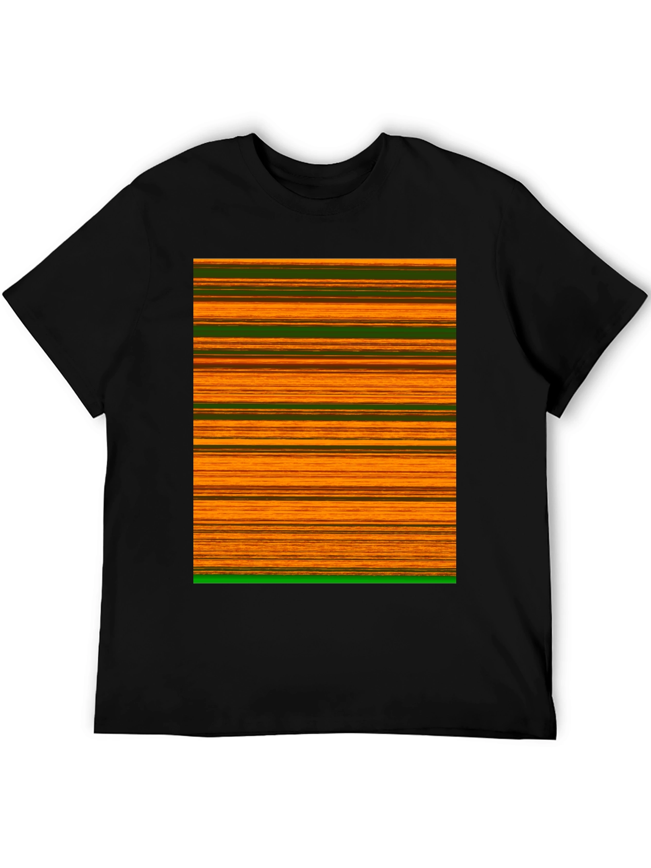 Striped Graphic Tee
