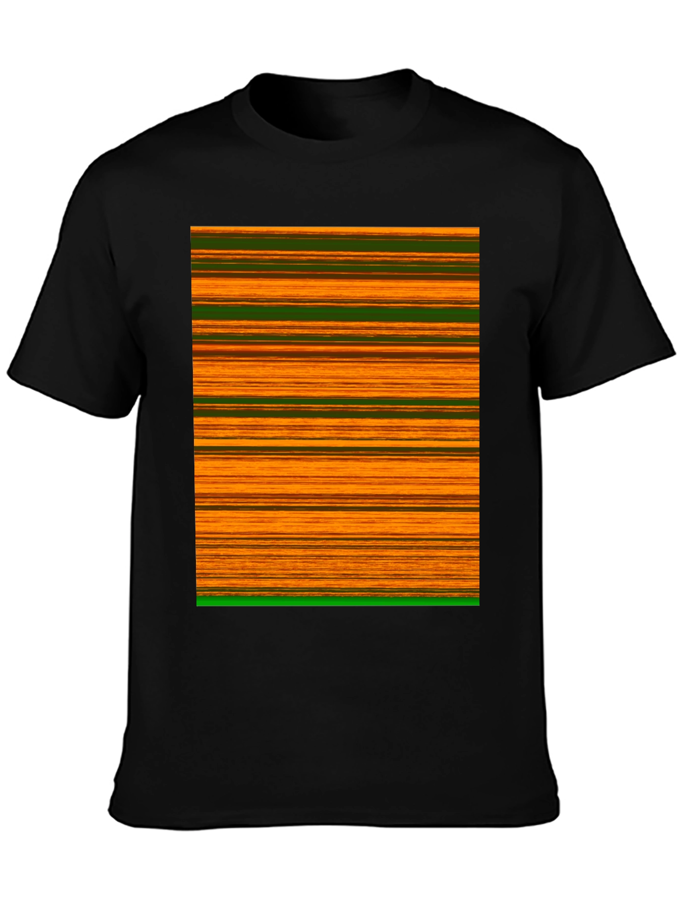 Striped Graphic Tee