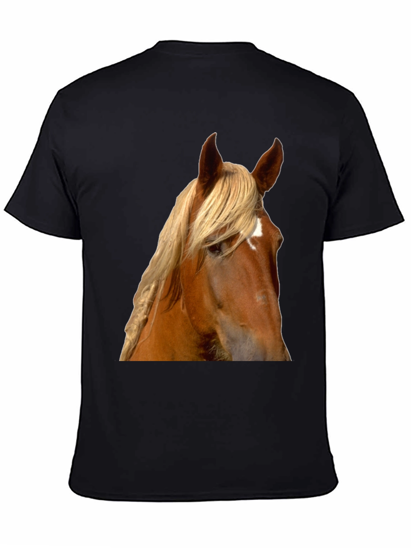 Horse Portrait T-Shirt - Equestrian Style