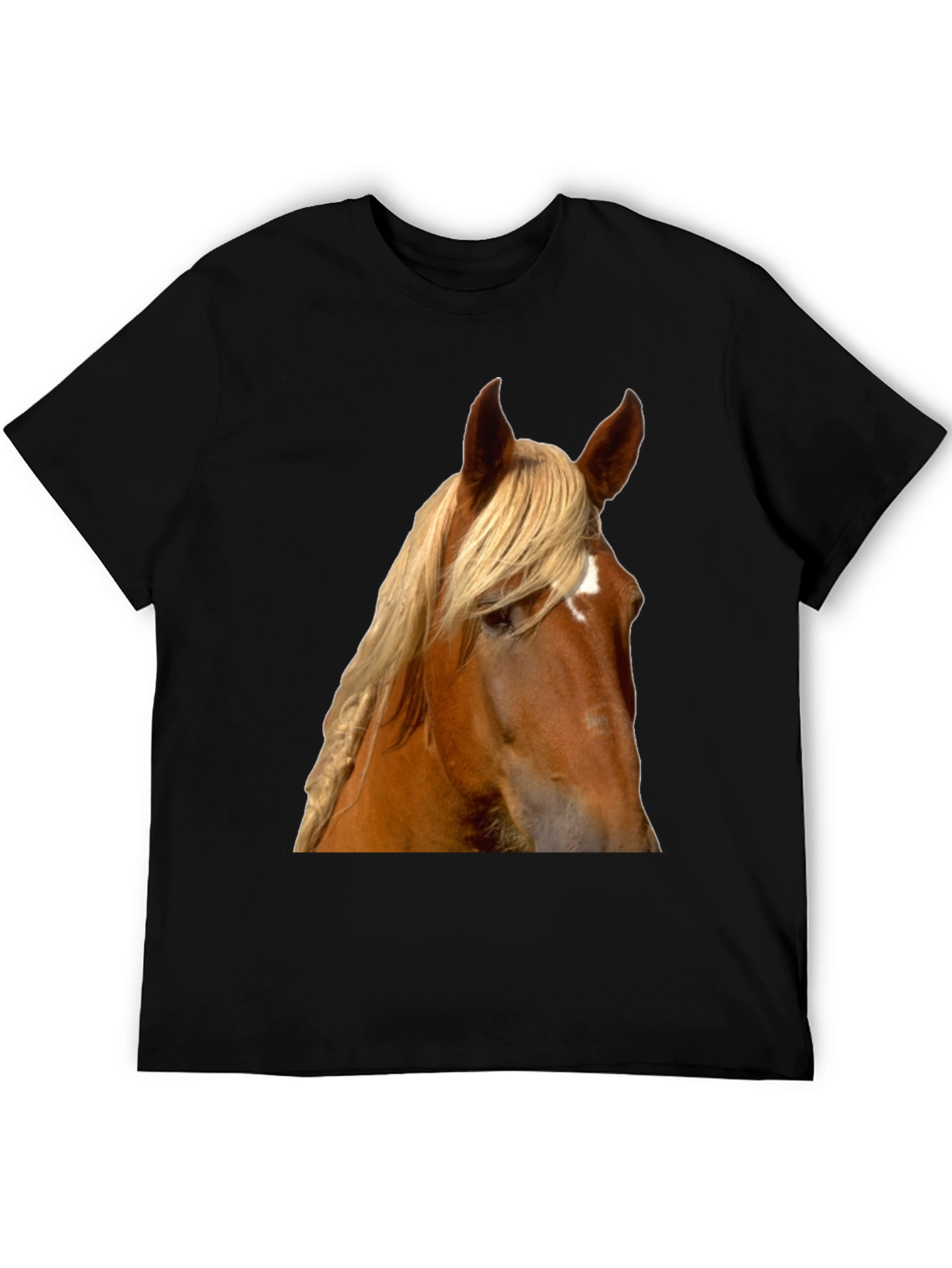 Horse Portrait T-Shirt - Equestrian Style