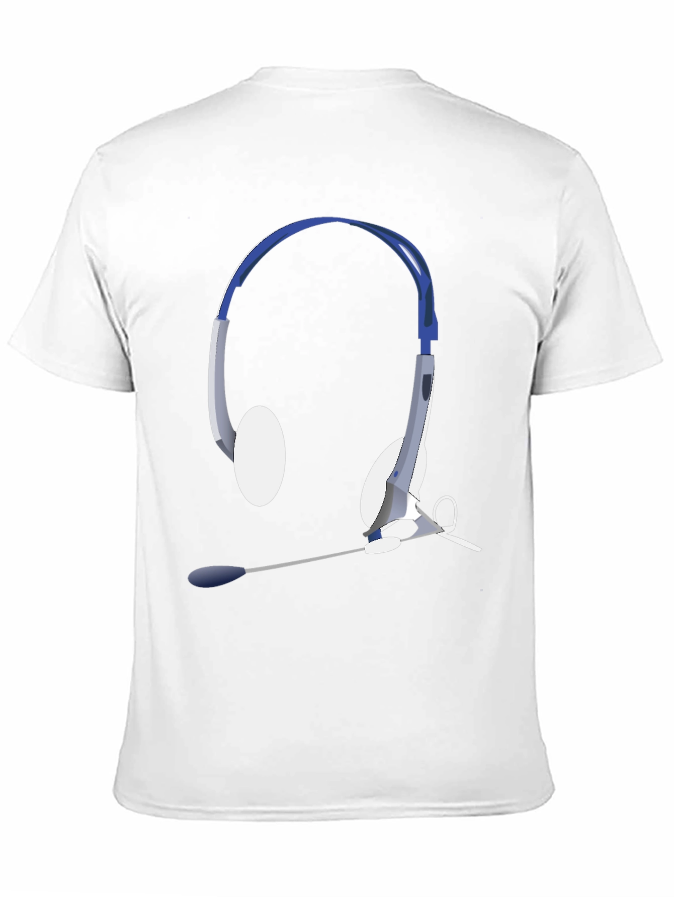 Headset T-Shirt - Gamer Style Black Tee