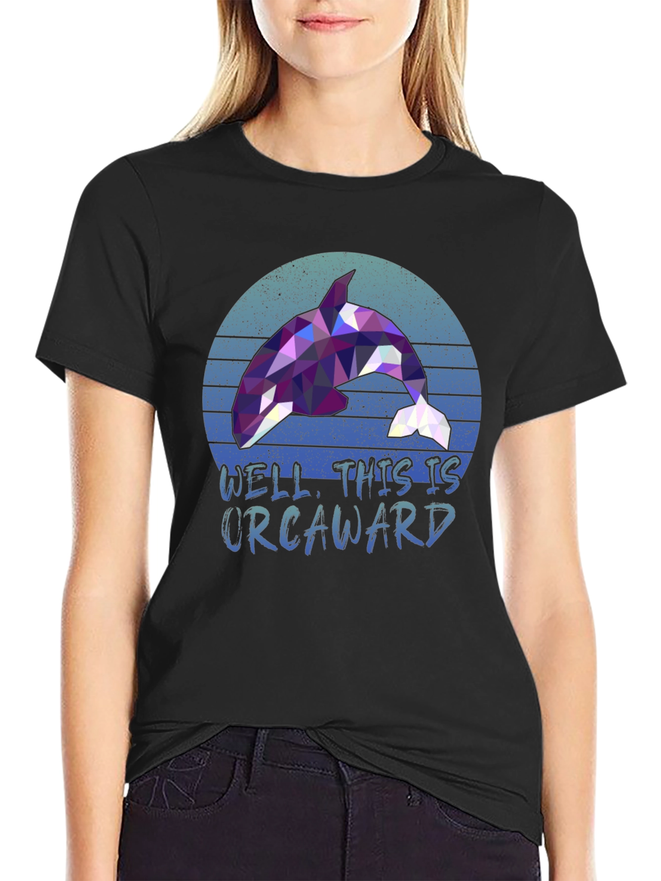 Orcaward T-Shirt - Unique Orca Design