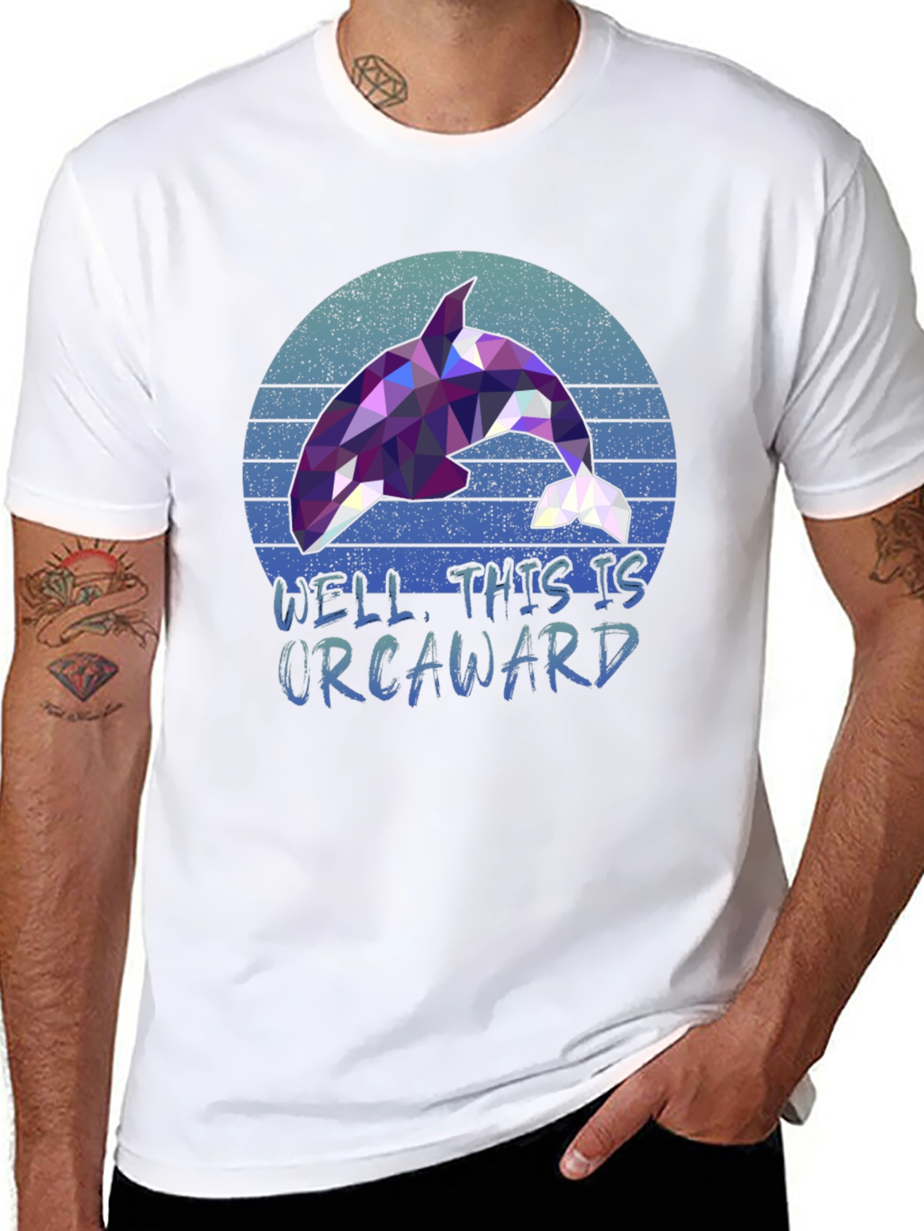 Orcaward T-Shirt - Unique Orca Design