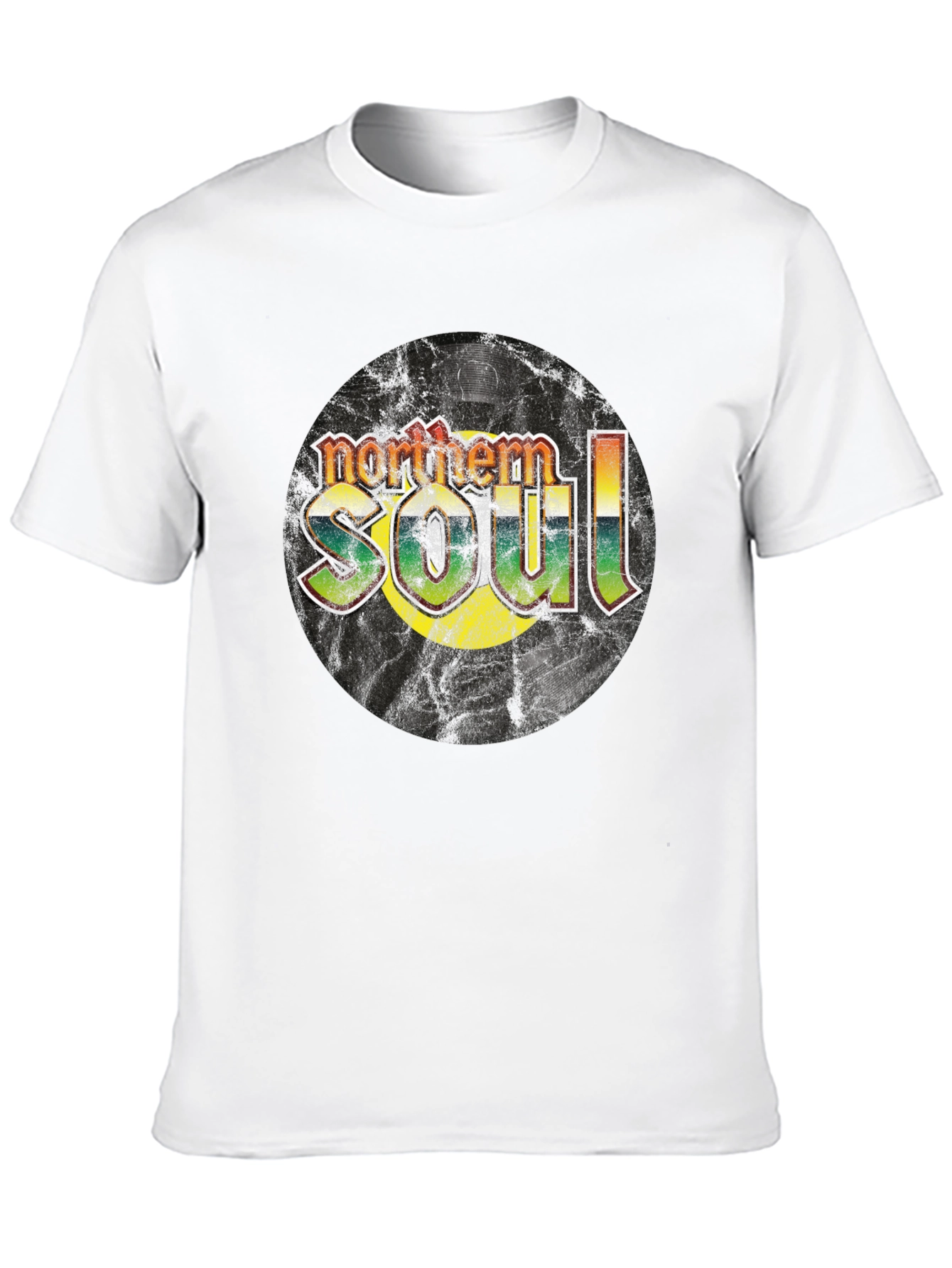 Northern Soul Graphic T-Shirt - Retro Vinyl Design