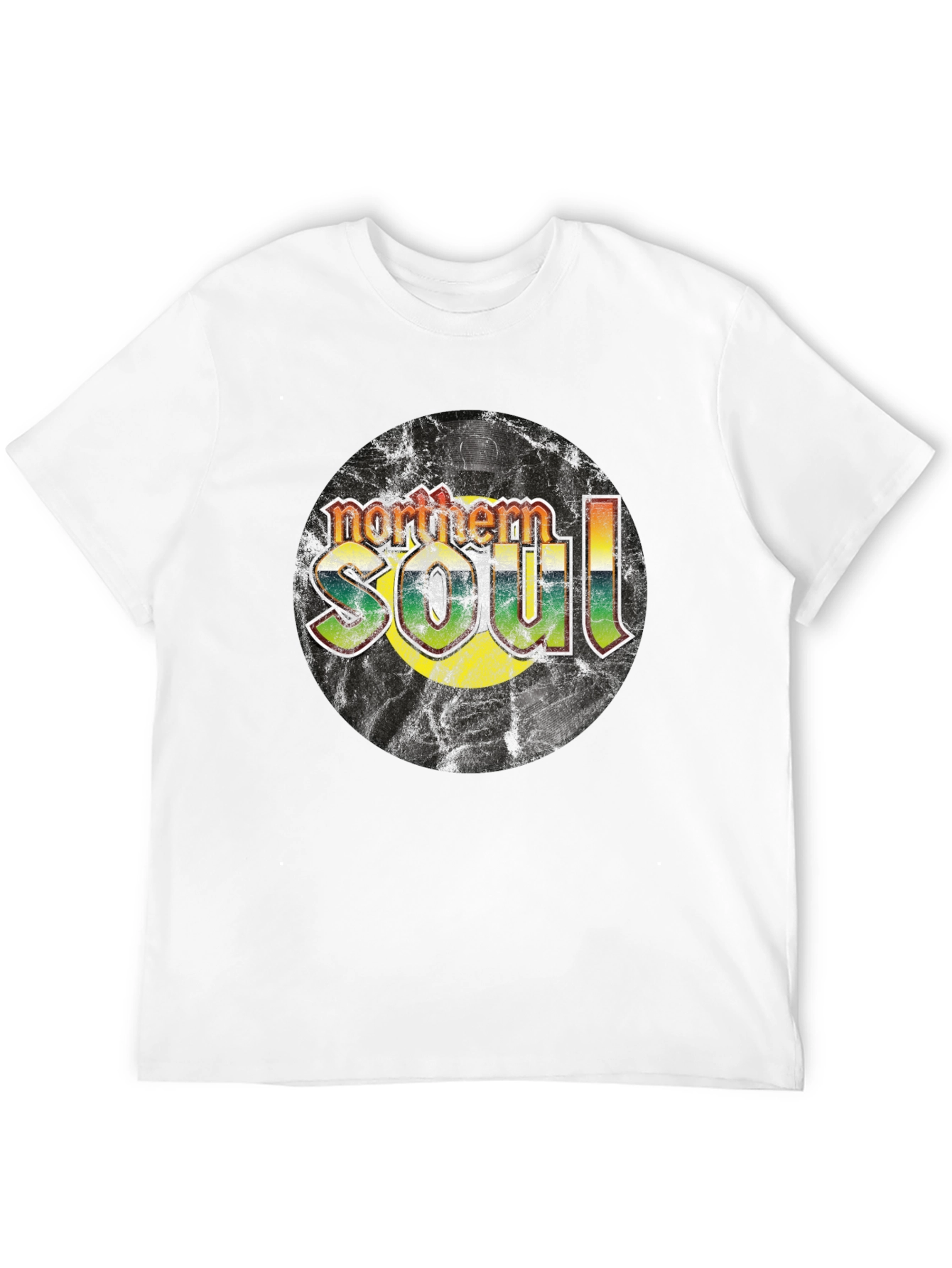 Northern Soul Graphic T-Shirt - Retro Vinyl Design
