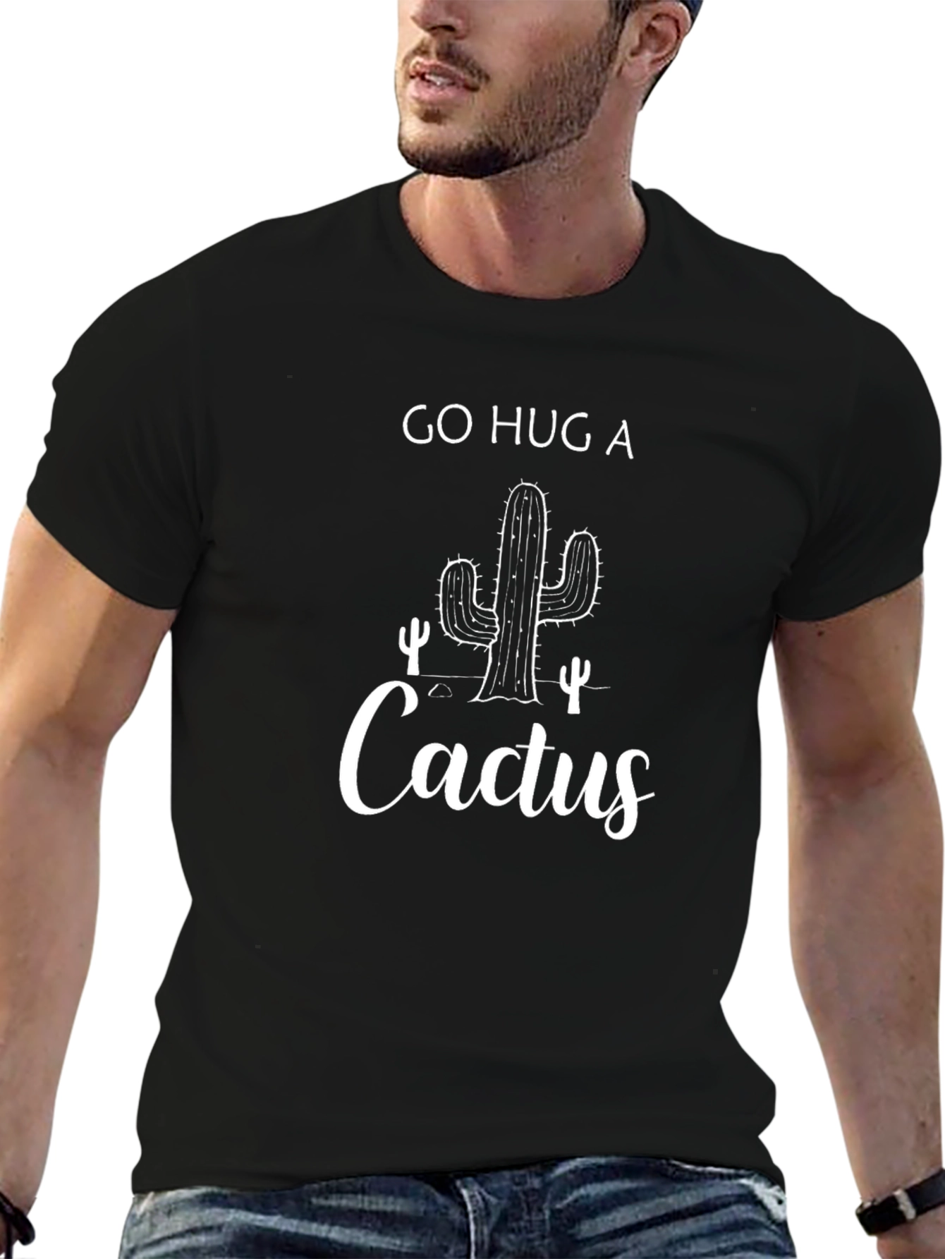 Go Hug A Cactus T-Shirt