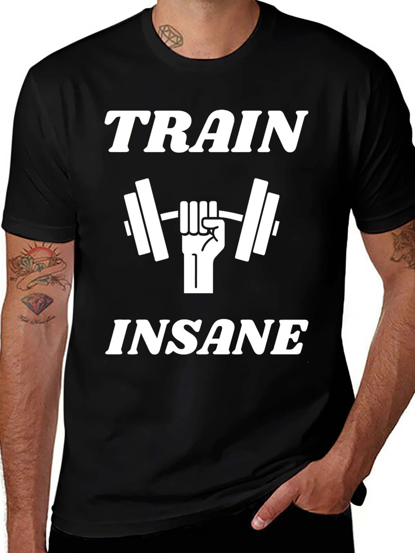 Train Insane Graphic Tee