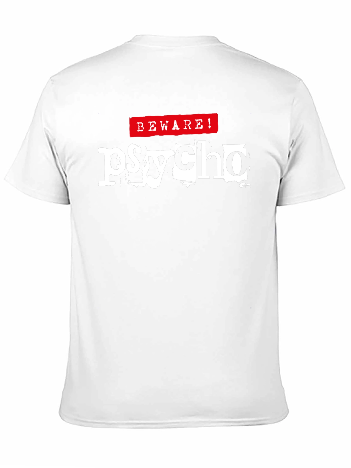 Beware! Psycho Graphic Novelty T-Shirt