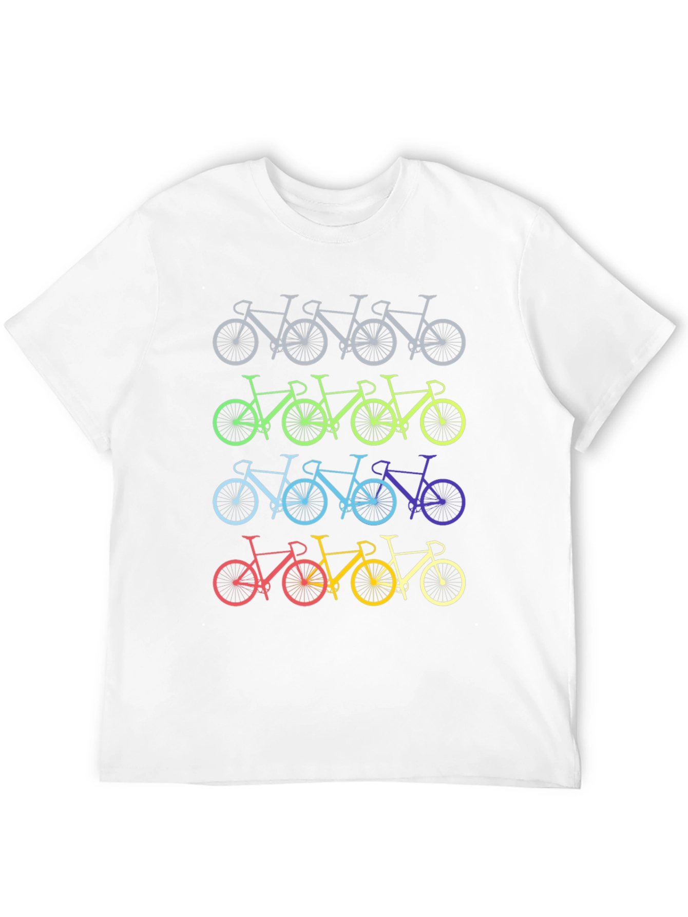 Rainbow Bicycle T-Shirt