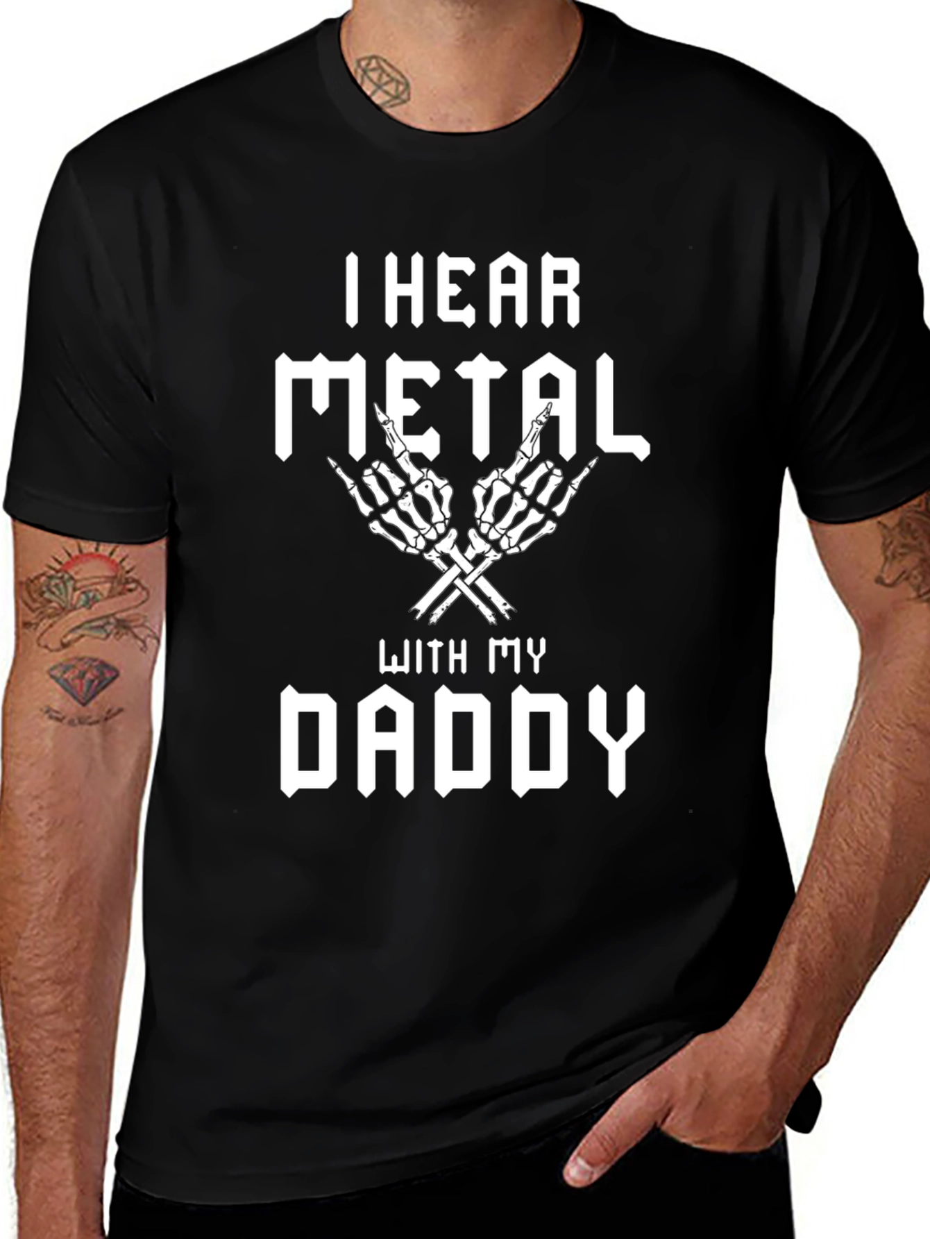I Hear Metal With My Daddy T-Shirt